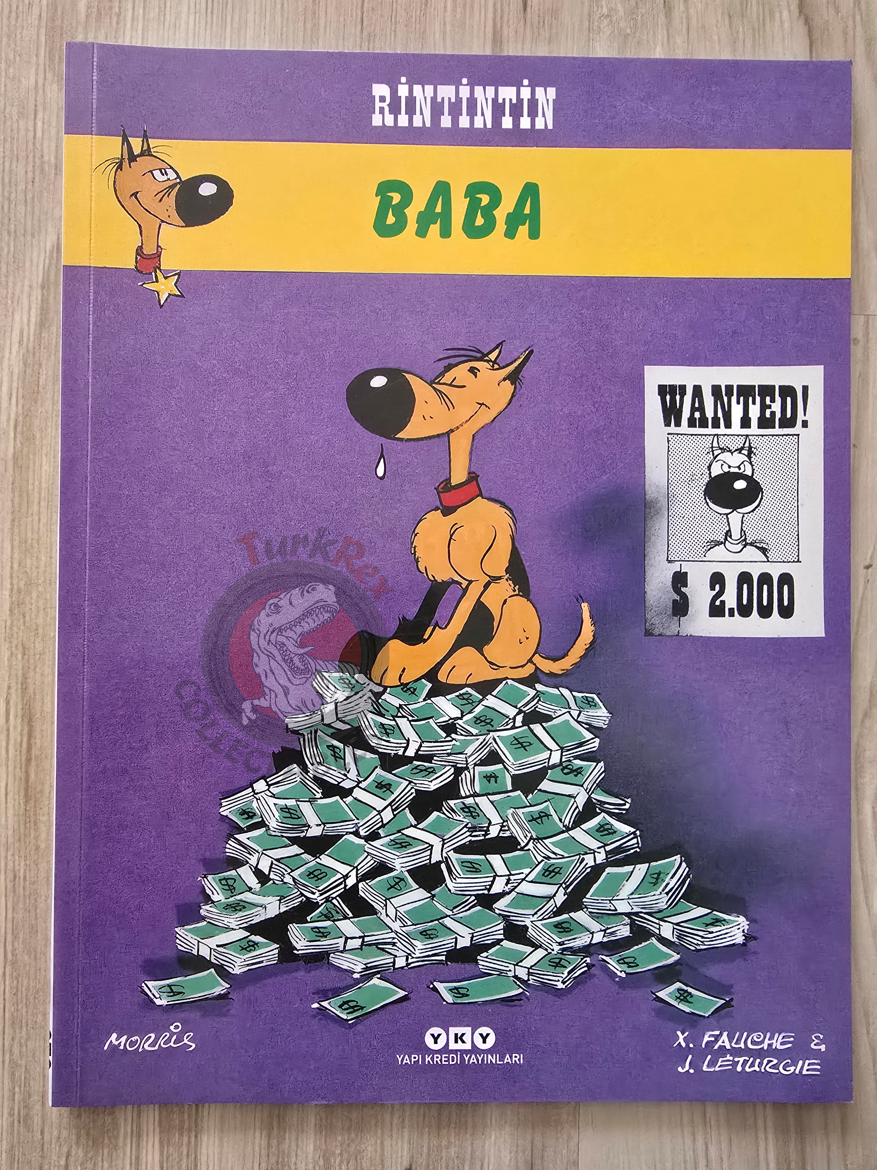 Rantanplan – Le Parrain 2015 Turkish Comic Turkey Lucky Luke