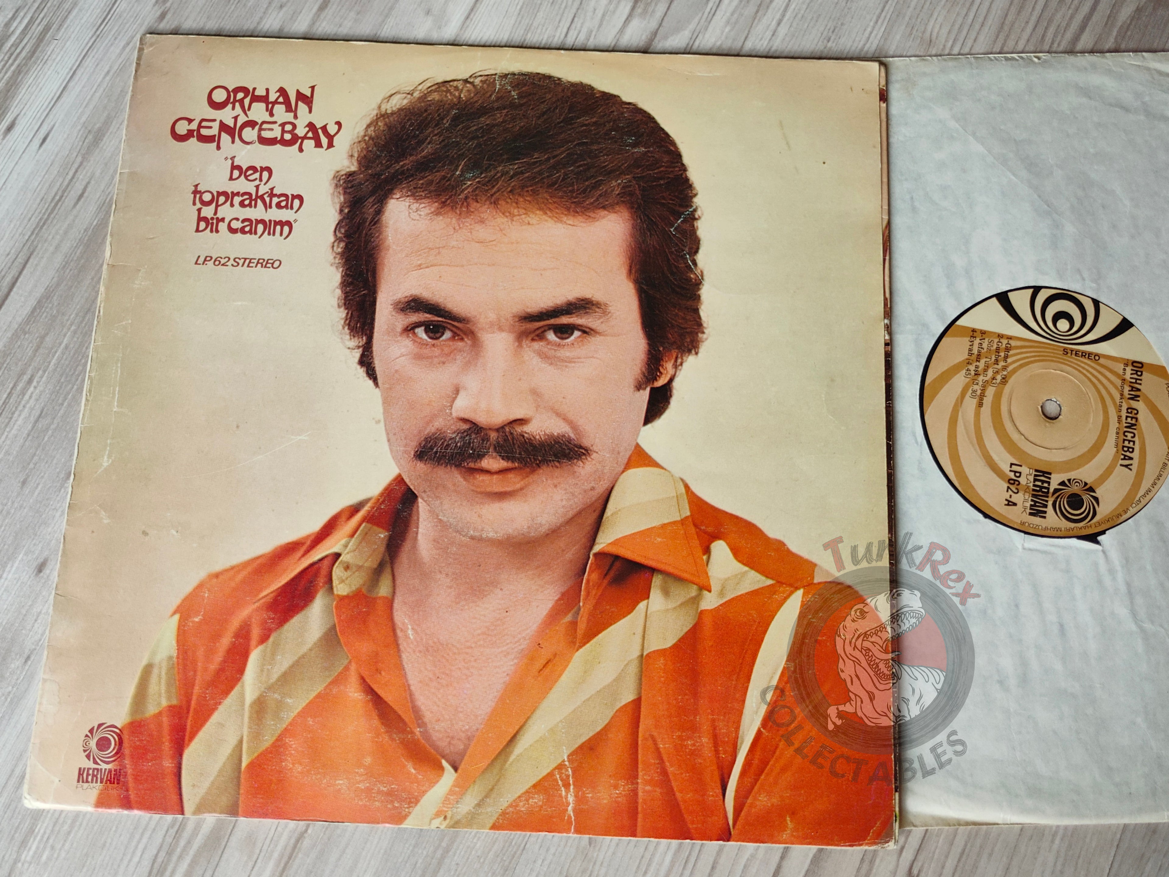 Orhan Gencebay – Ben Topraktan Bir Canım Turkish Pressing Vinyl Turkey Edition