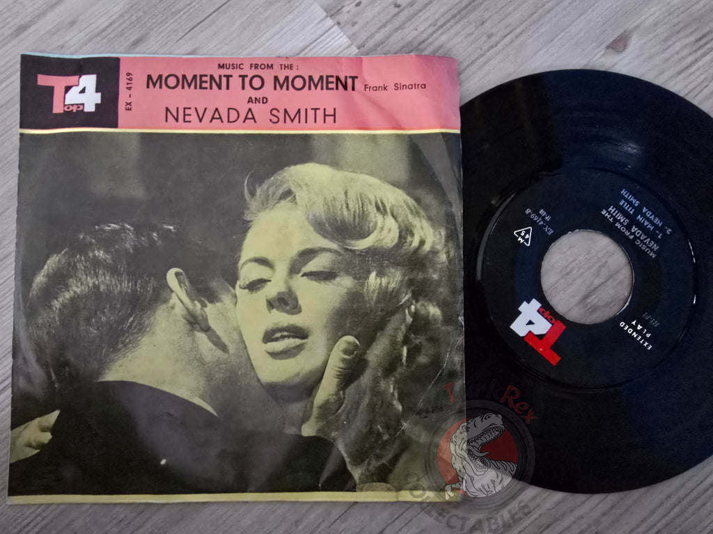 Frank Sinatra - Moment To Moment / Nevada Smith 7" Iran Pressing Vinyl Iranian Edition 2