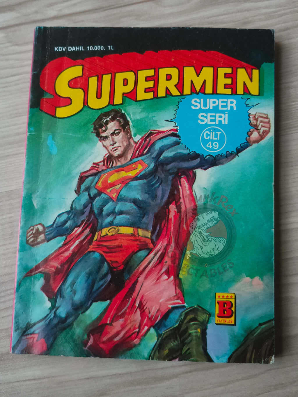 Superman Vol #49 1993 Turkish Comic Turkey #337 #338 Justice League of America #171