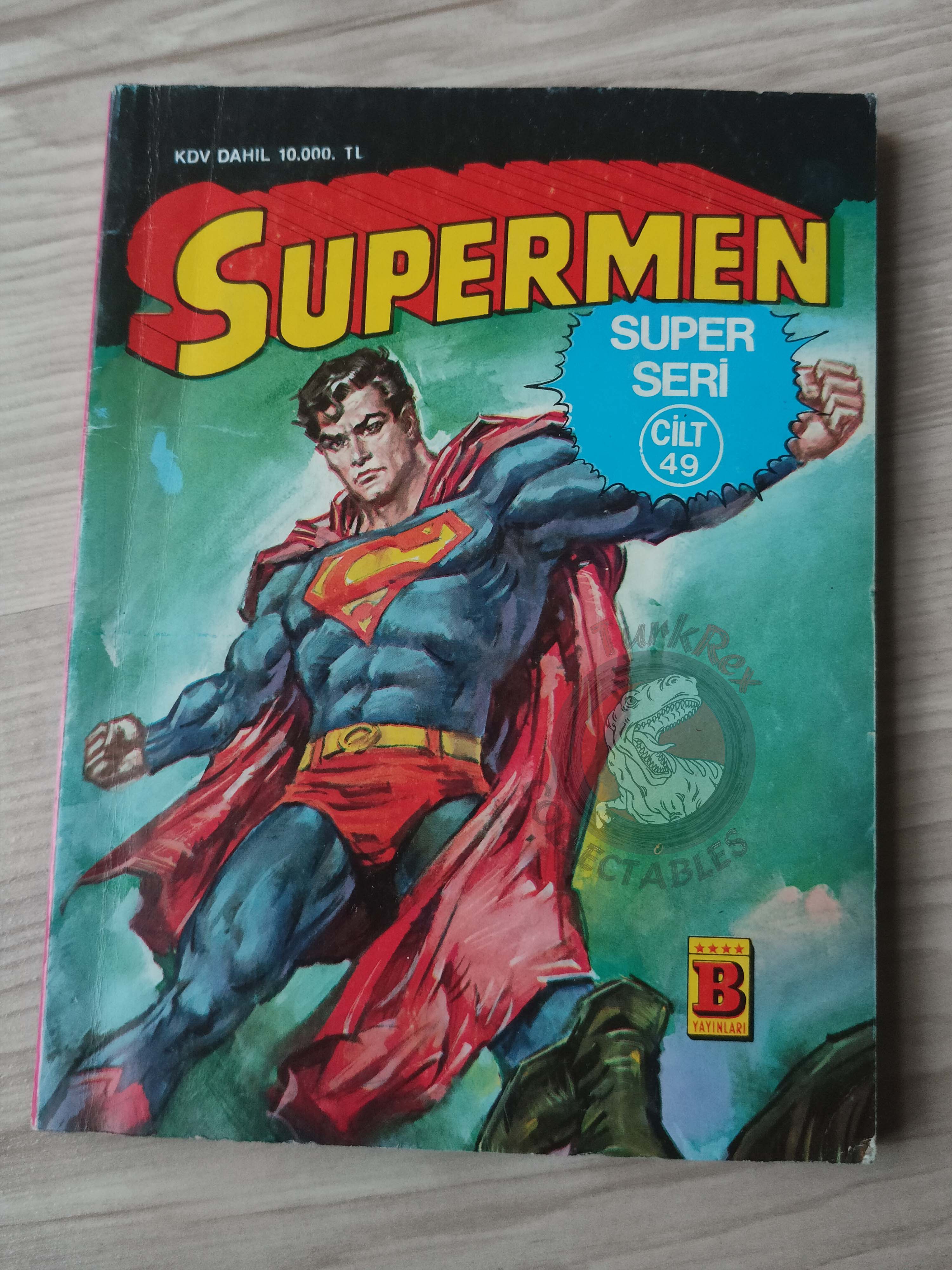 Superman Vol #49 1993 Turkish Comic Turkey #337 #338 Justice League of America #171