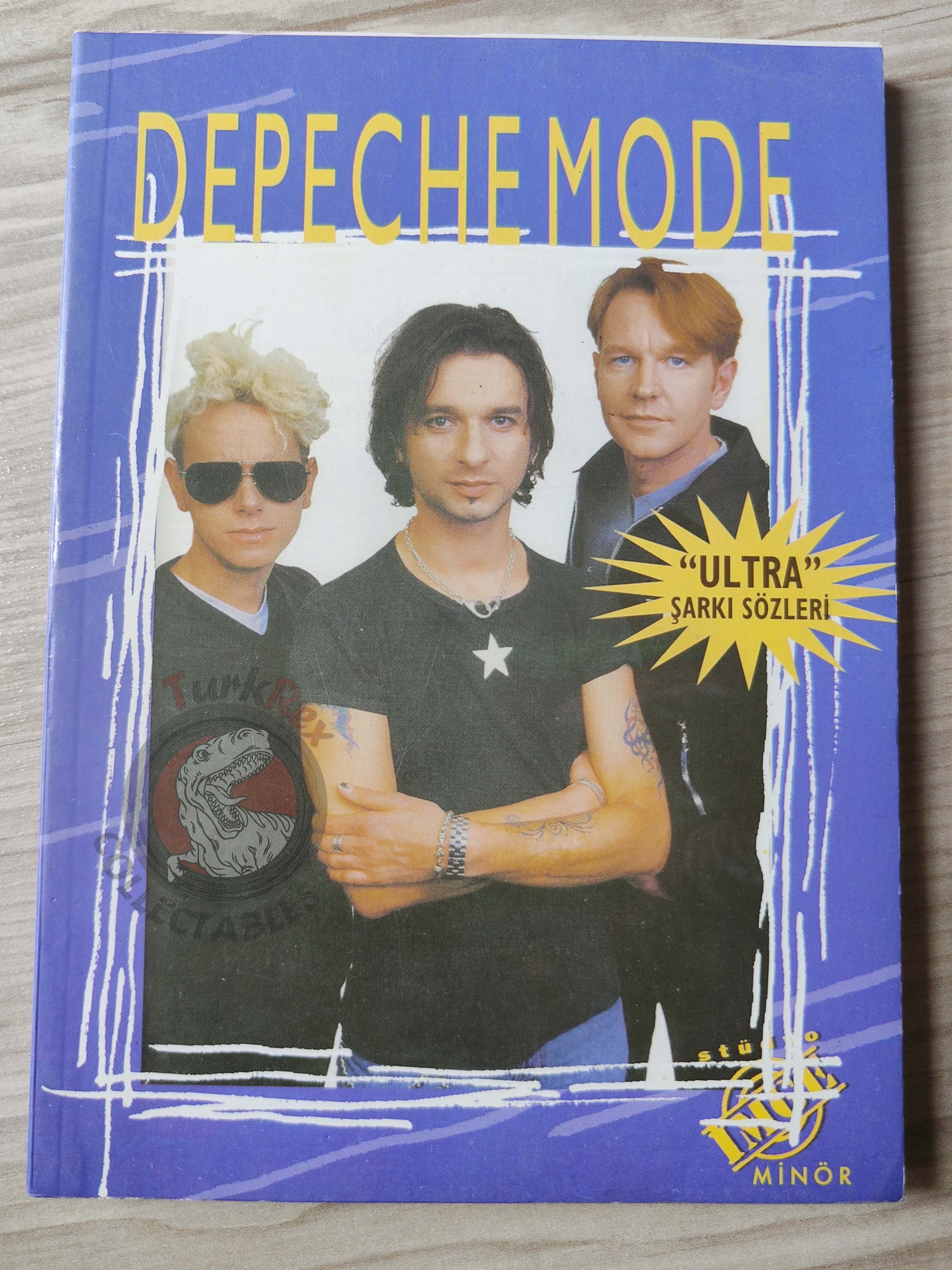 Depeche Mode  Biography Book 1997 by Turkish Writer Book Turkey