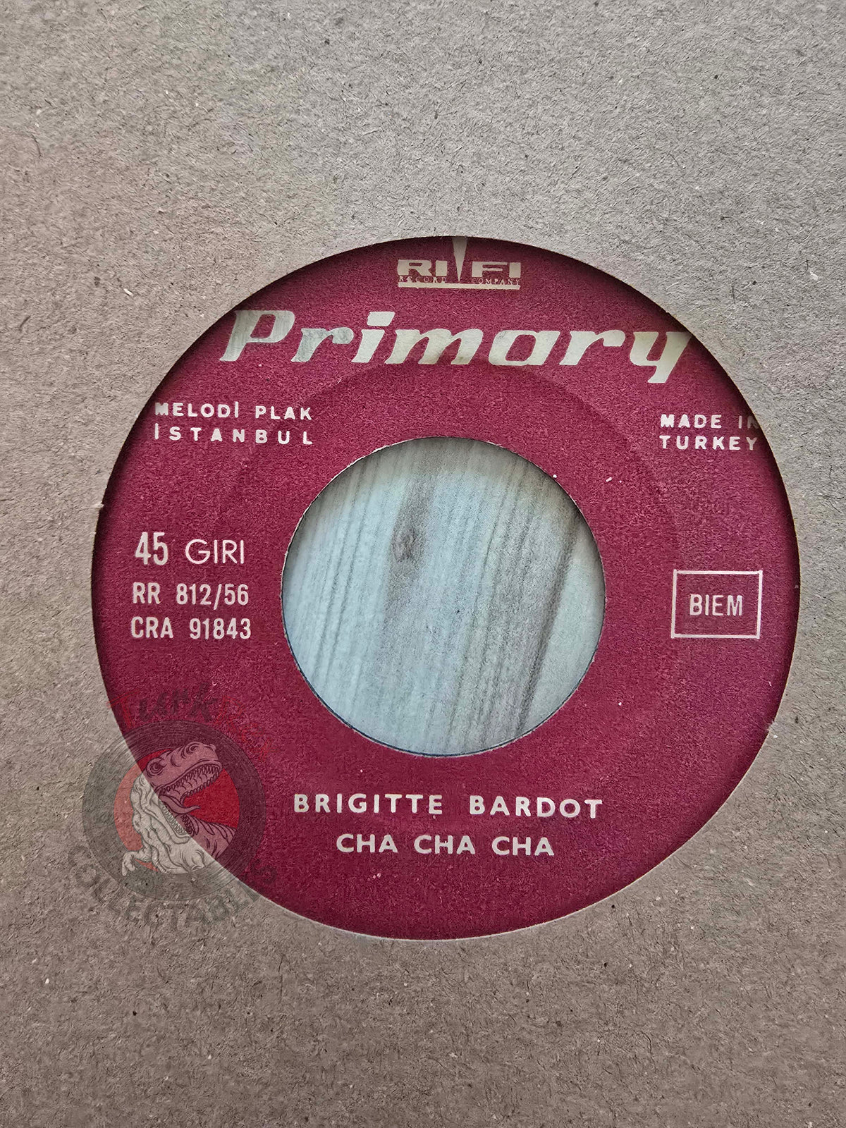Michelino E Il Suo Complesso – Brigitte Bardot 7" Turkish Pressing Vinyl Turkey Edition