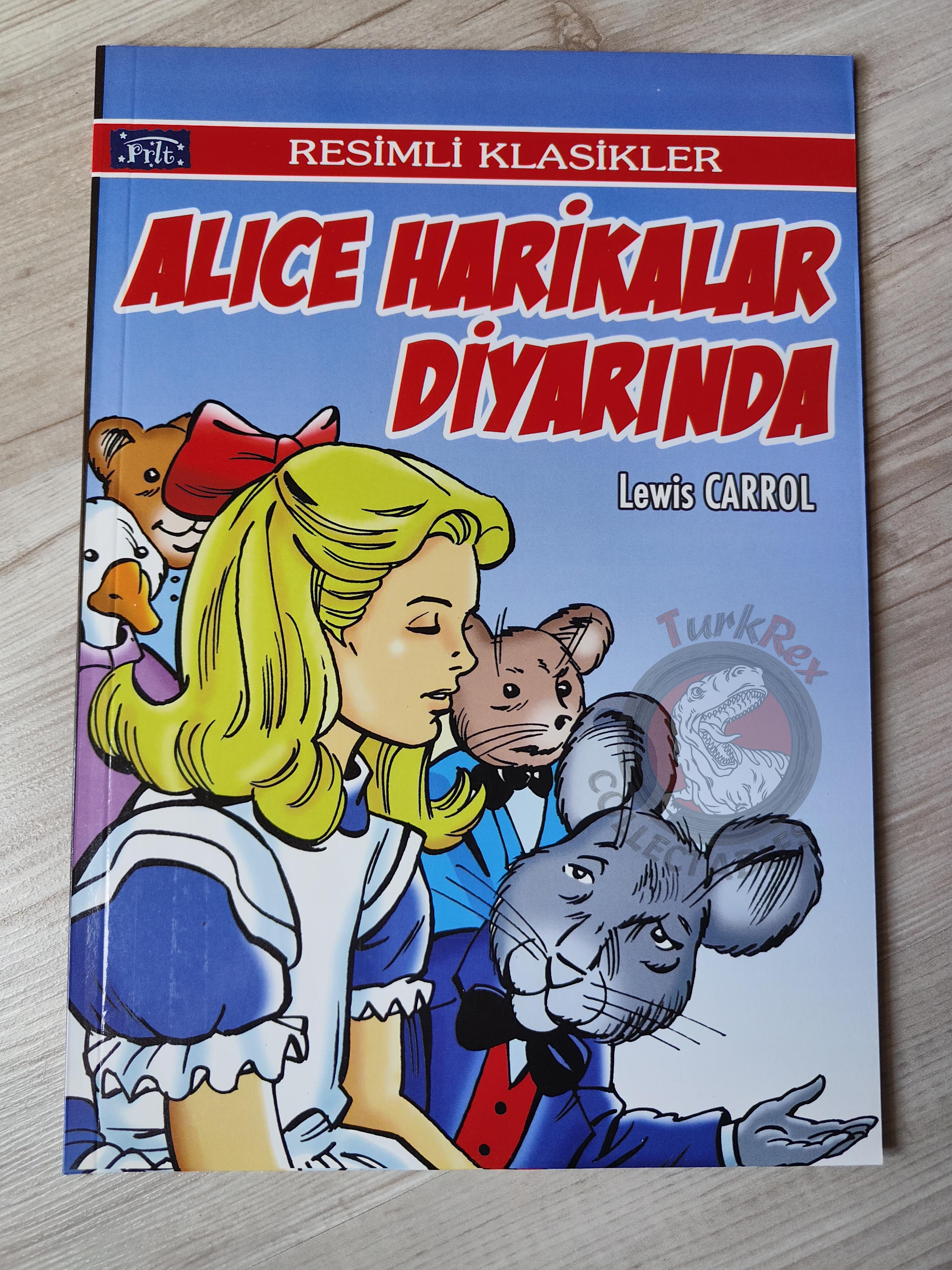 Lewis Carroll – Alice in Wonderland 2011 Turkish Book Turkey Illustrated 1