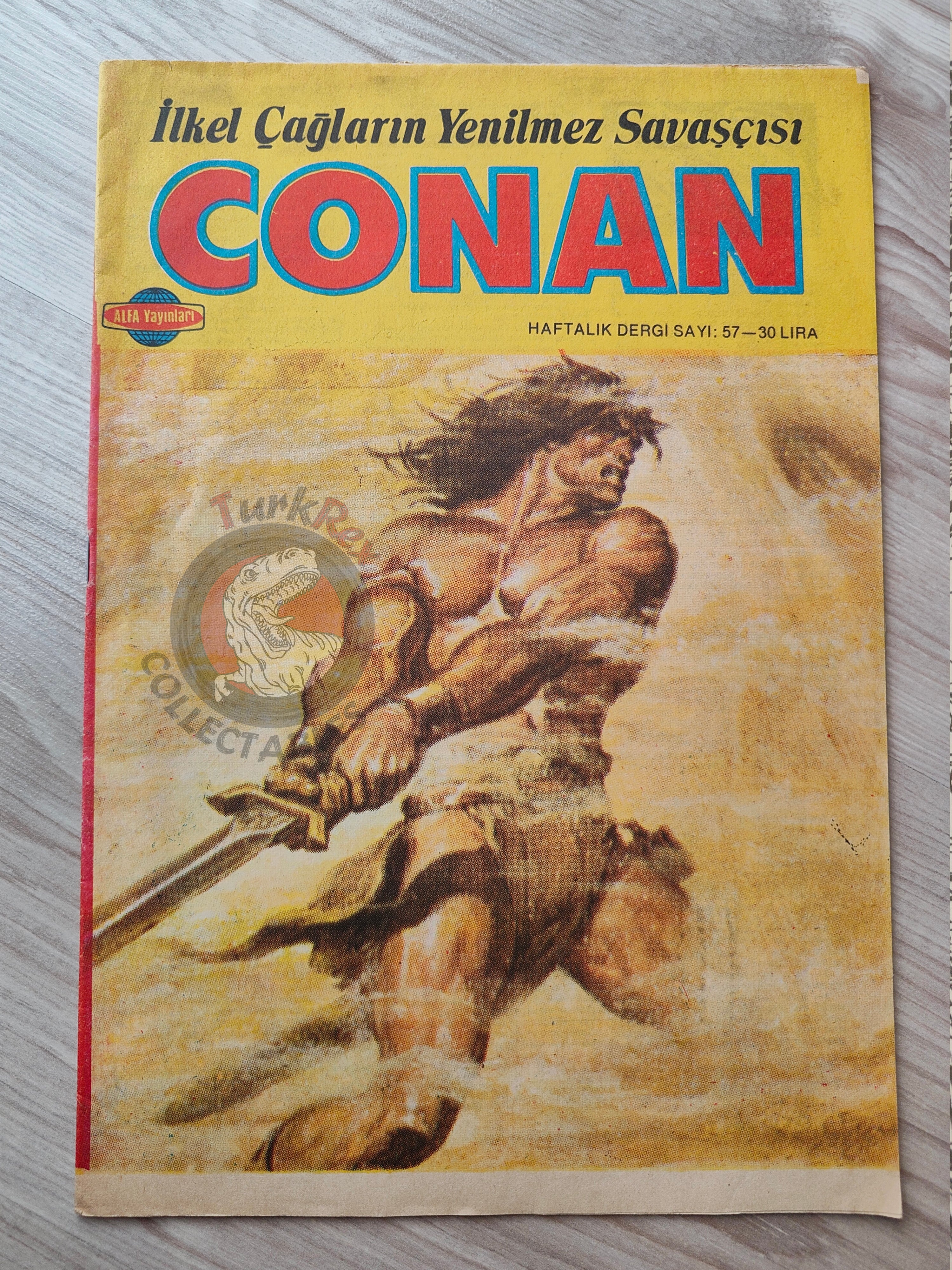 Conan & Superman #57 1983 Turkish Comic Turkey