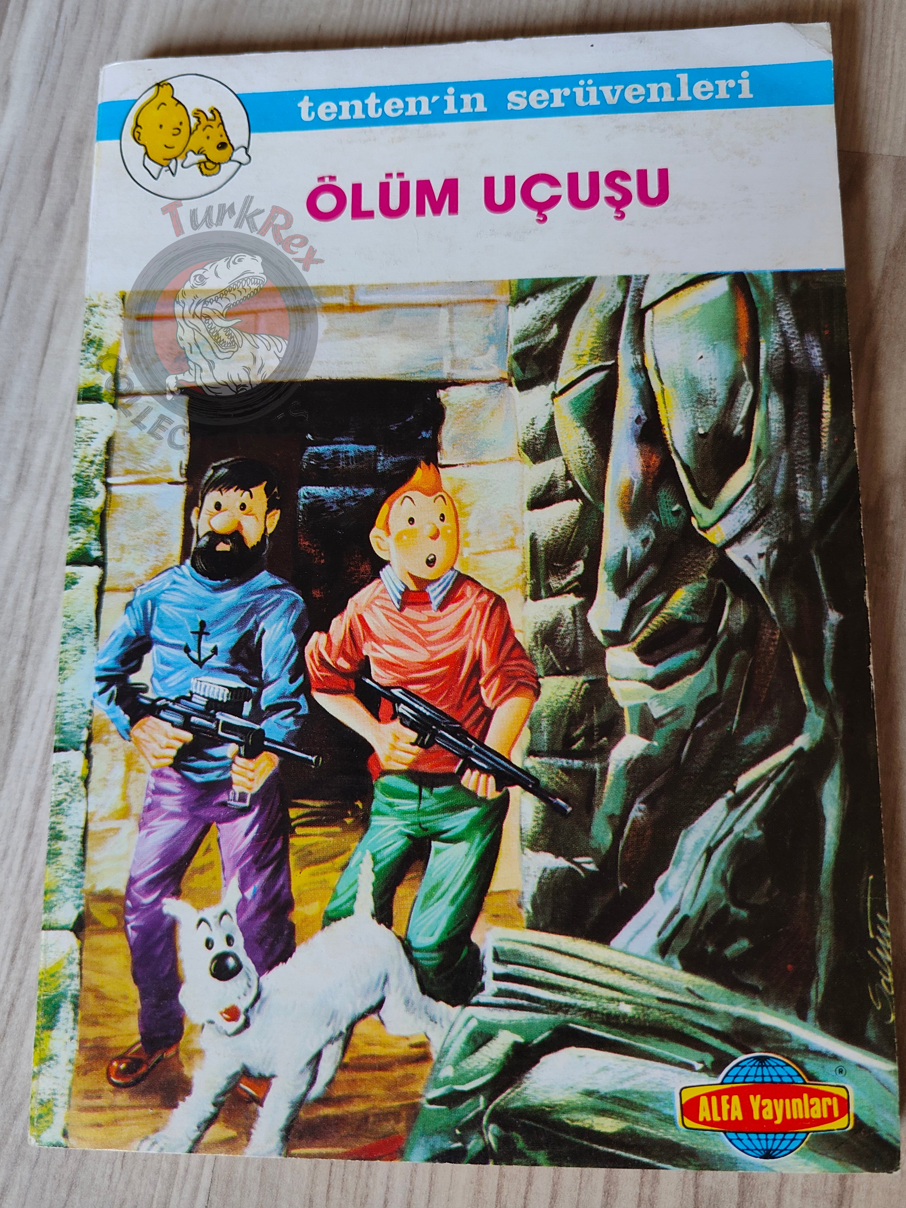 Tintin – Flight 714 to Sydney  mid 1980s Turkish Edition Comic Turkey 1