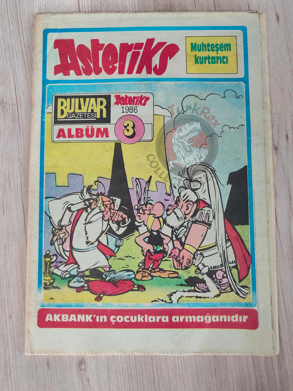 Asterix – Asterix in Corsica 1986 Turkish Edition Comic Turkey