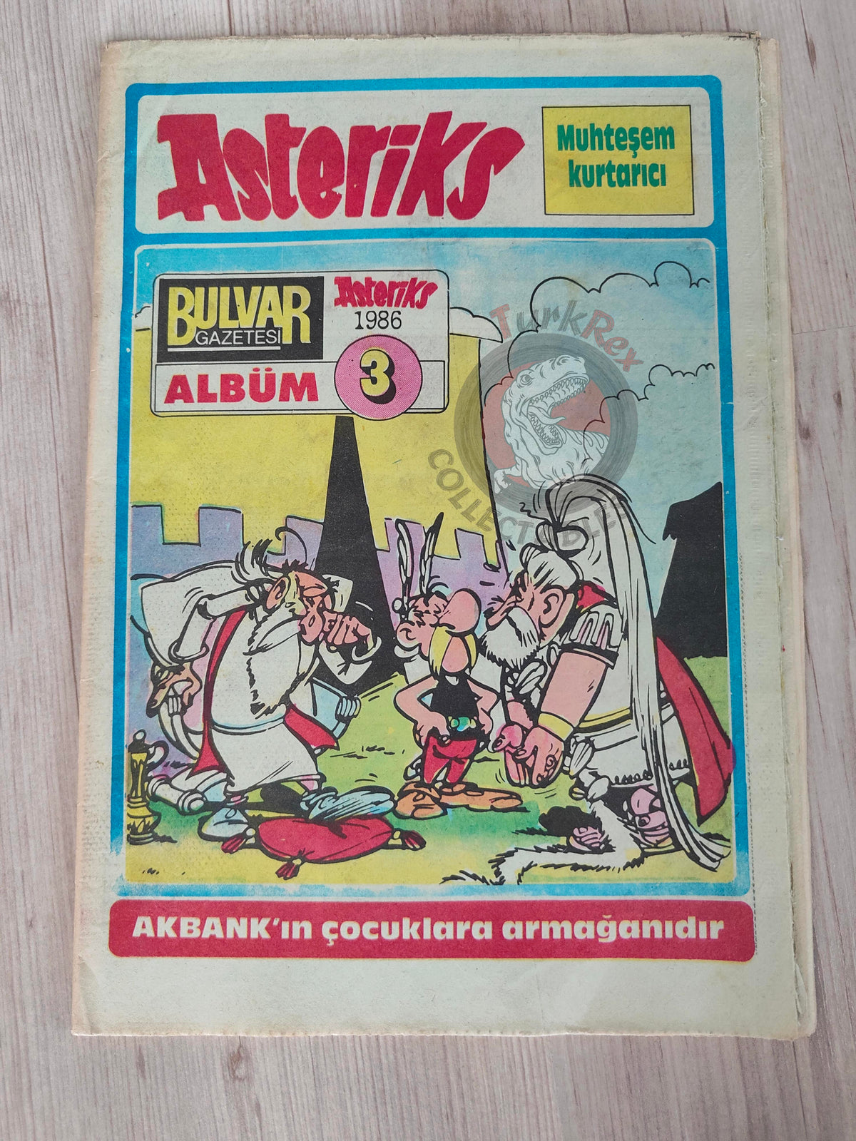 Asterix – Asterix in Corsica 1986 Turkish Edition Comic Turkey