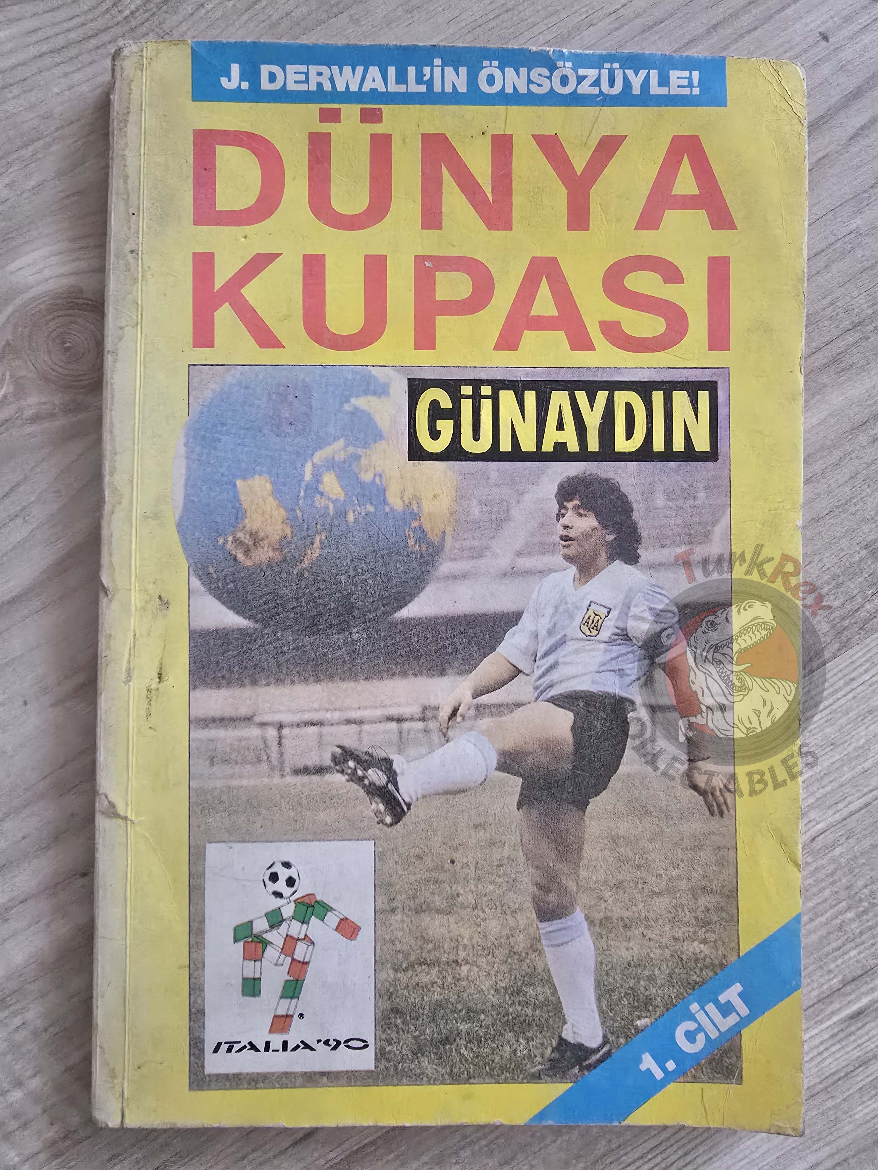 World Cup History Football 1990 Turkish Book Turkey Maradona Jupp Derwall