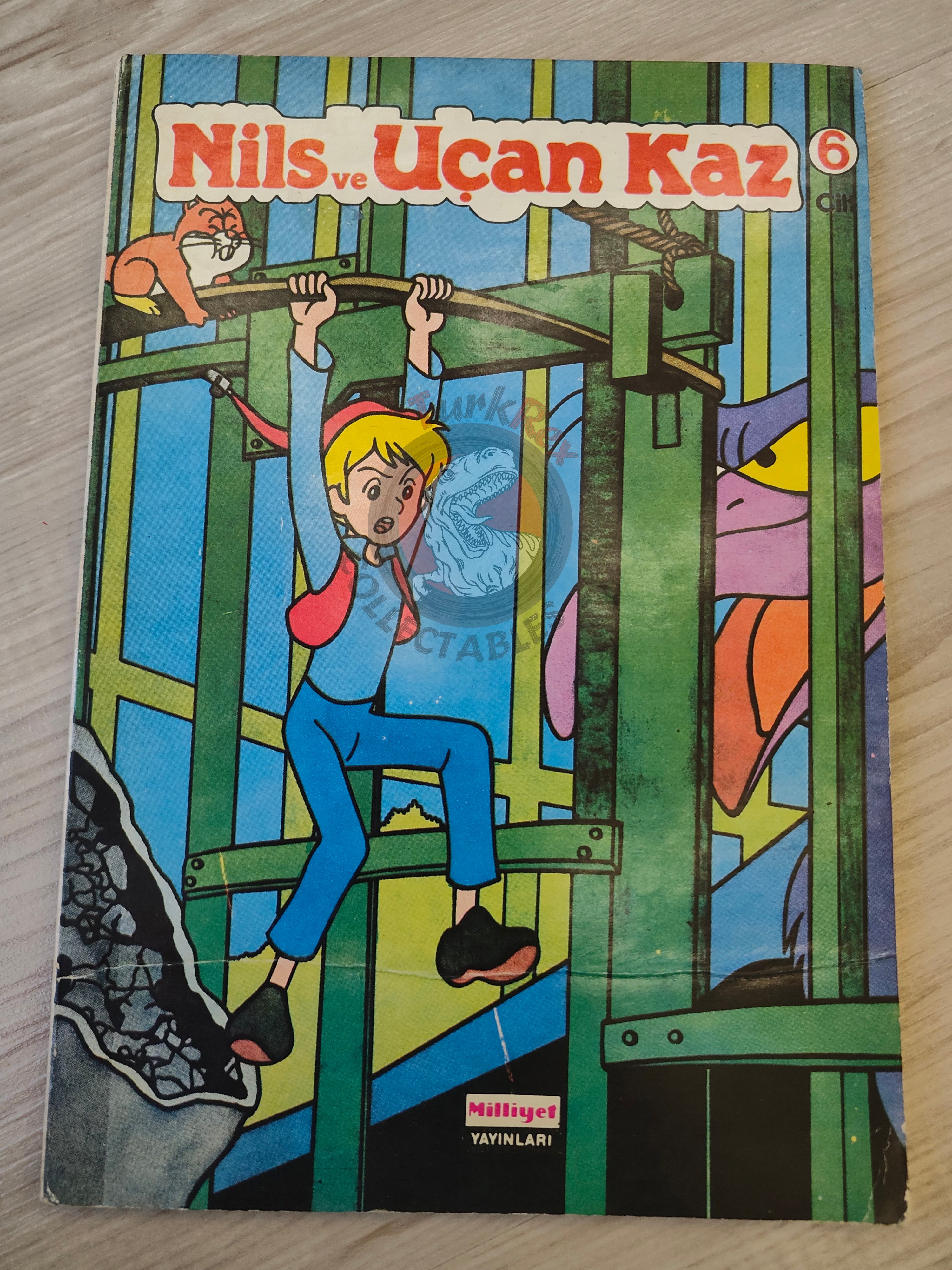 The Wonderful Adventures of Nils #6 1985 Turkish Comic Turkey Selma Lagerlöf
