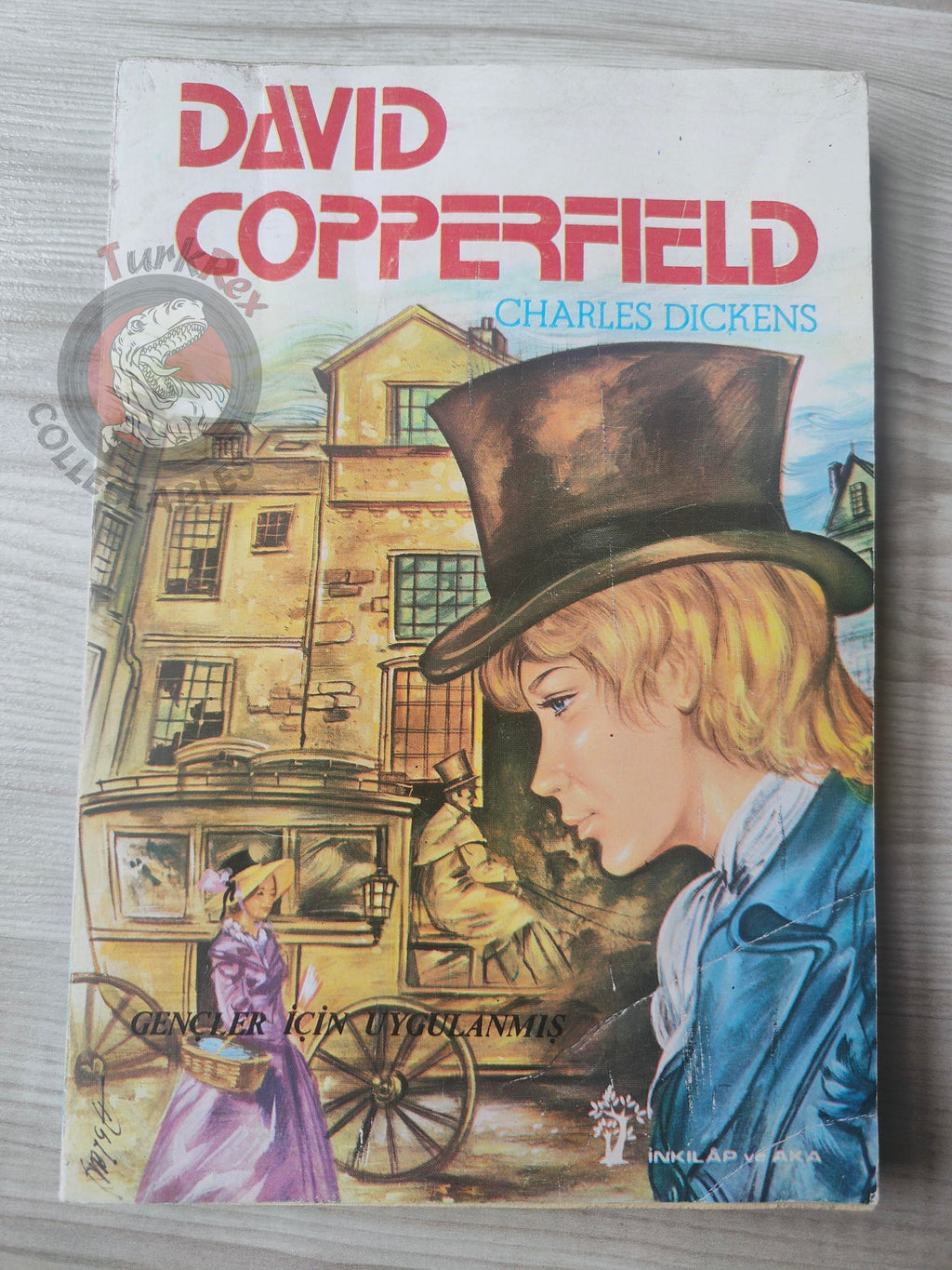 Charles Dickens – David Copperfield 1982 Turkish Book Turkey Illustrated