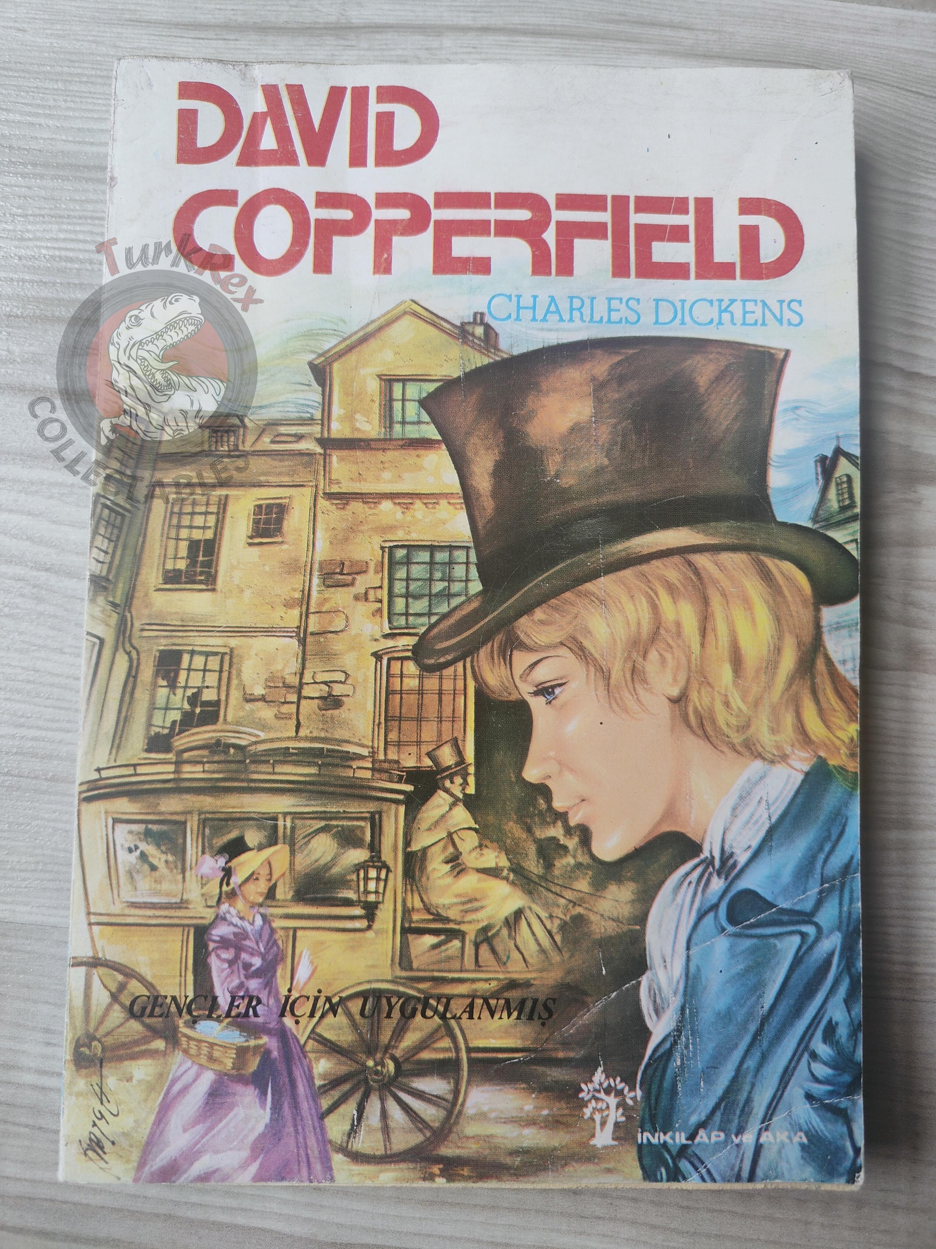 Charles Dickens – David Copperfield 1982 Turkish Book Turkey Illustrated