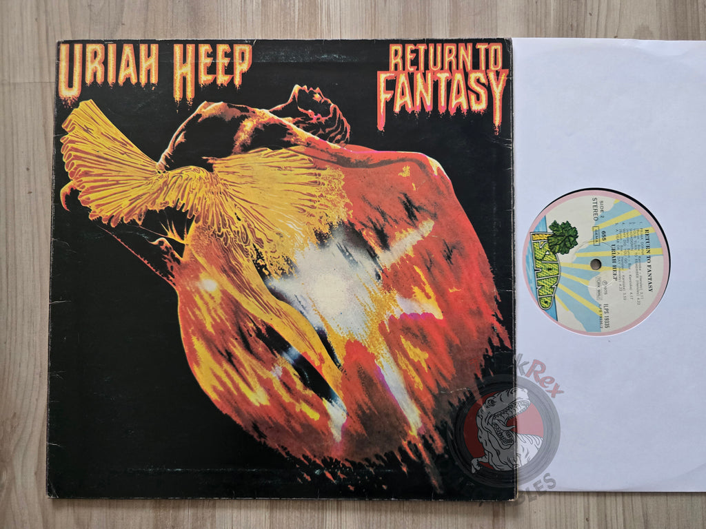 Uriah Heep – Return to Fantasy Turkish Pressing Vinyl Turkey Edition