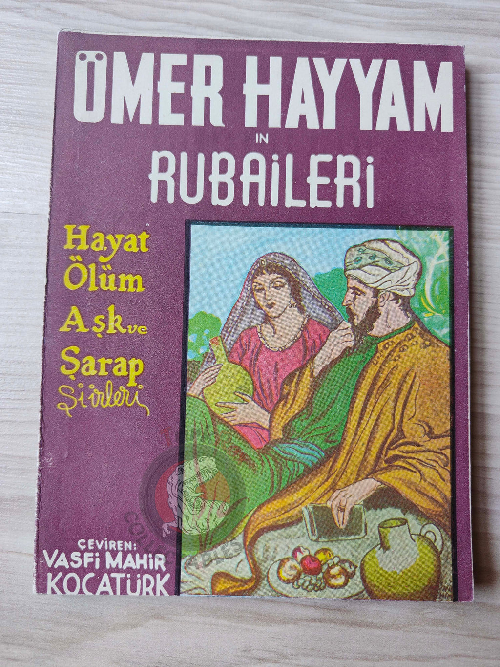 Rubaiyat of Omar Khayyam 1955 Illustrated Turkish Book Turkey