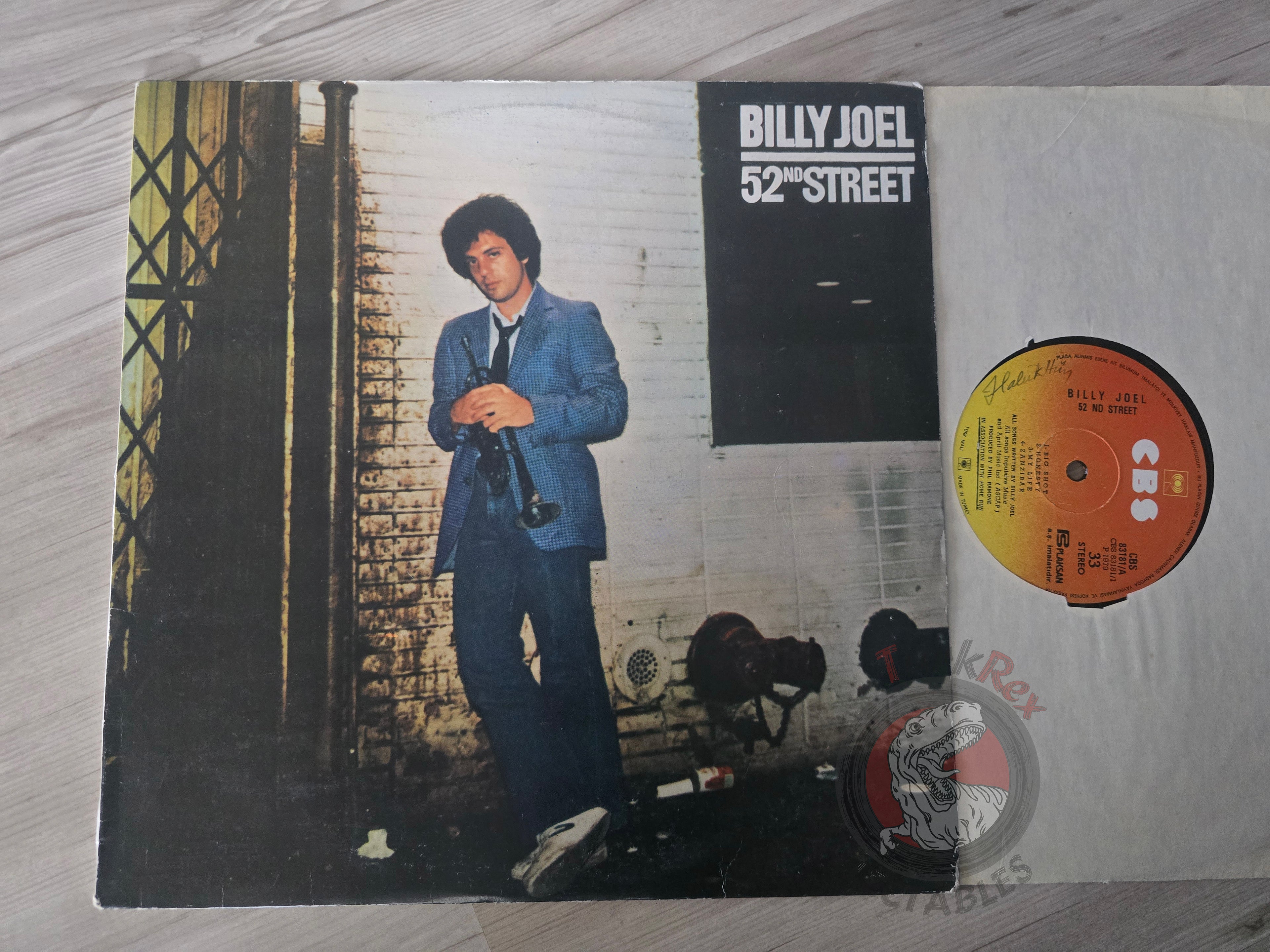 Billy Joel – 52nd Street Turkish Pressing Vinyl Turkey Edition