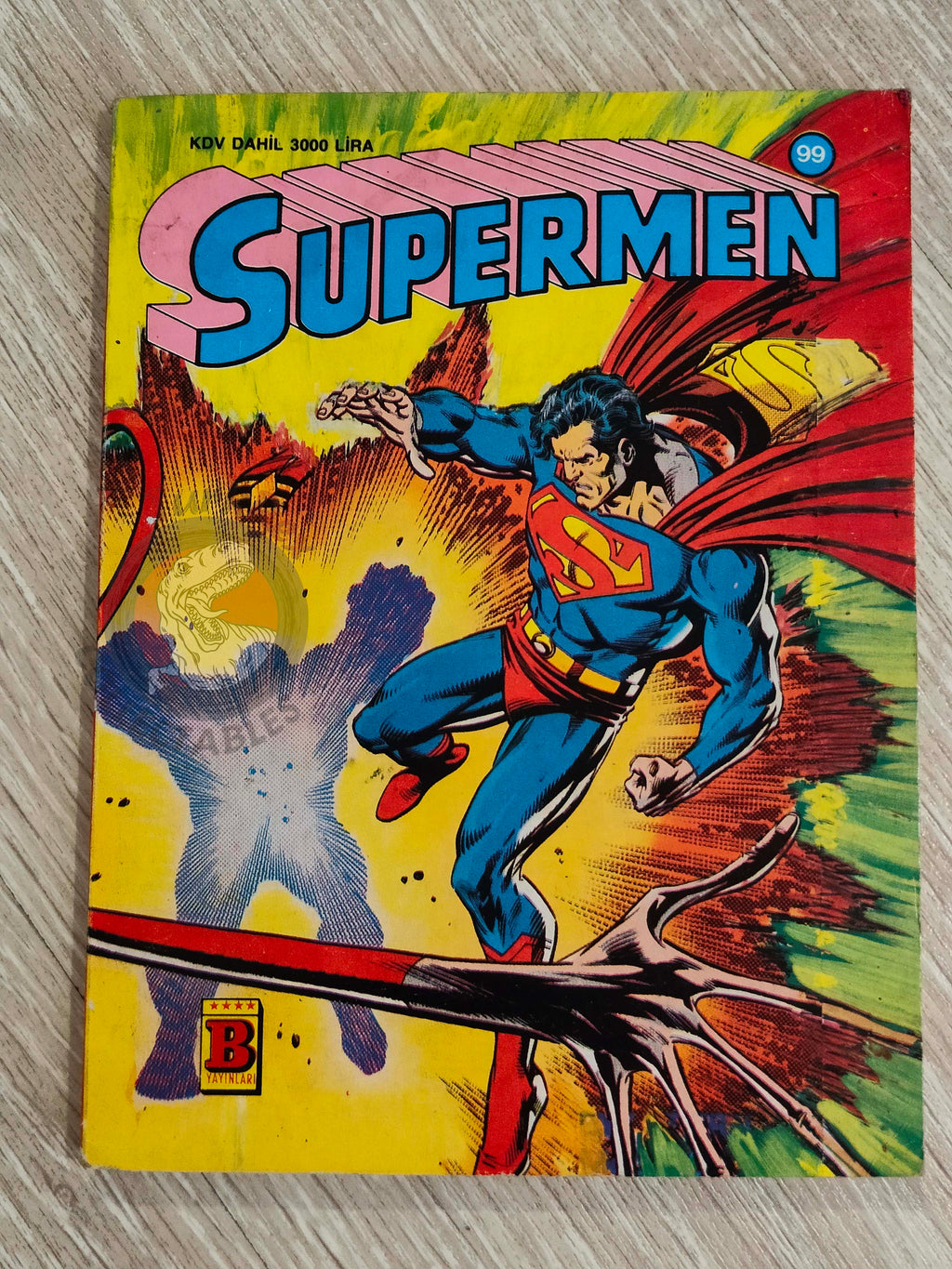 Superman #99 1992 Turkish Comic Turkey Action Comics #661 #507 #508 The Family #218