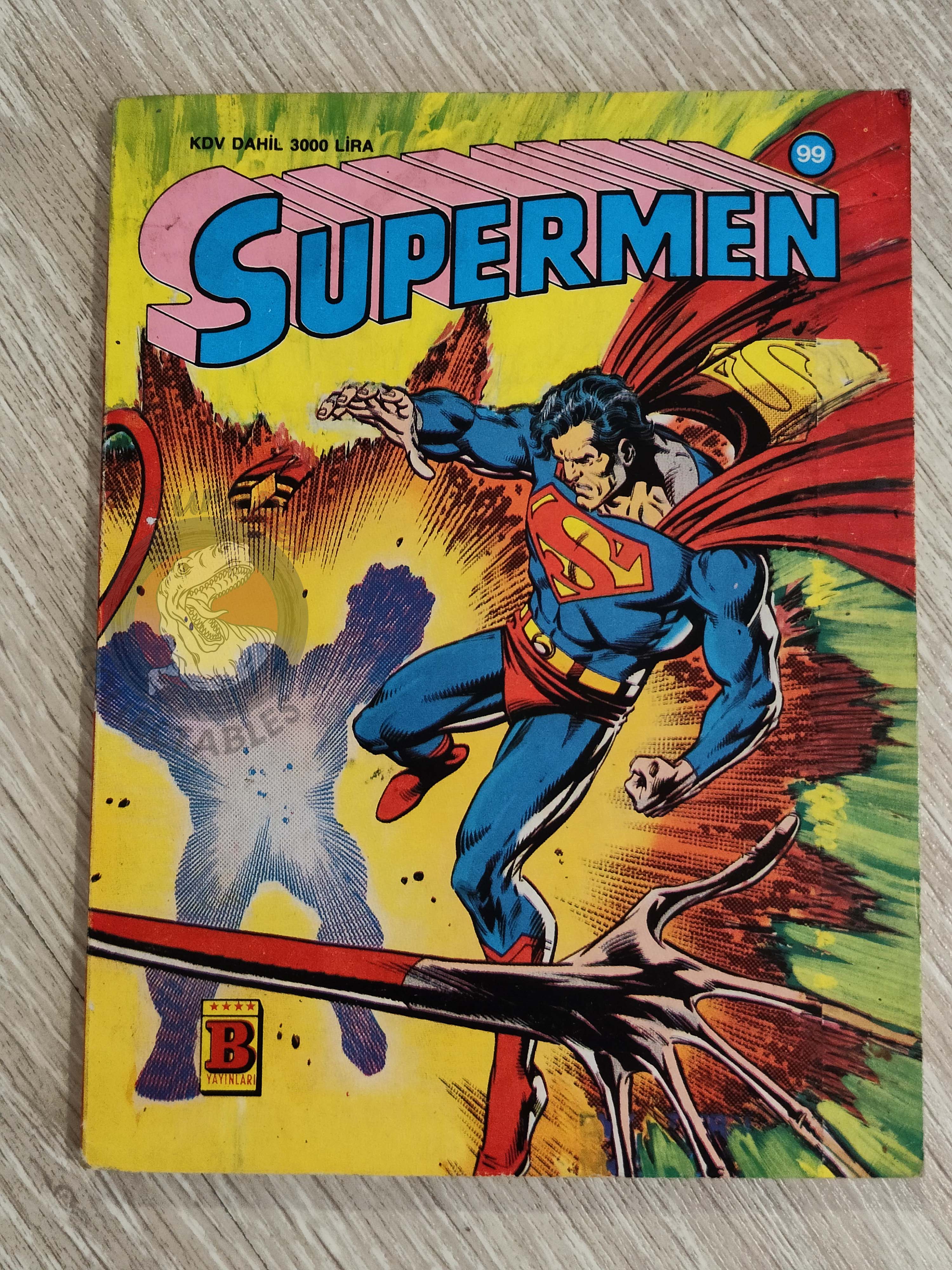 Superman #99 1992 Turkish Comic Turkey Action Comics #661 #507 #508 The Family #218