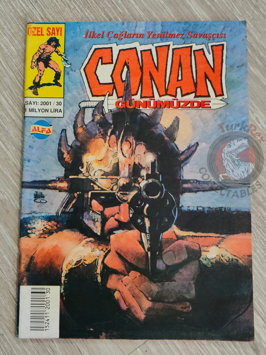Conan #30 What If #13 the Barbarian Walked the Earth Today Turkish Comic Turkey