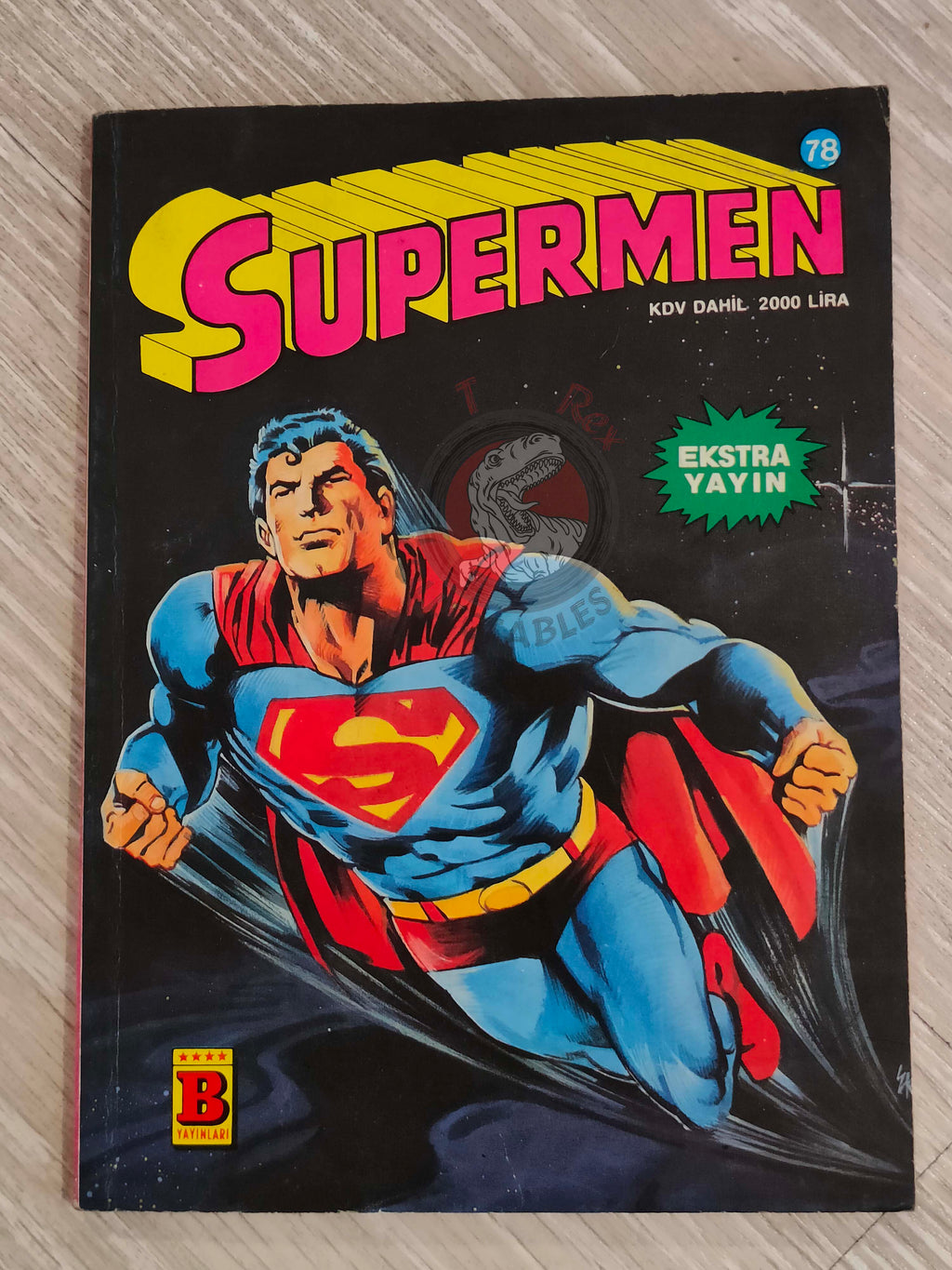 Superman #78 1990 Turkish Comic Turkey #29 Justice League of America #198 #199