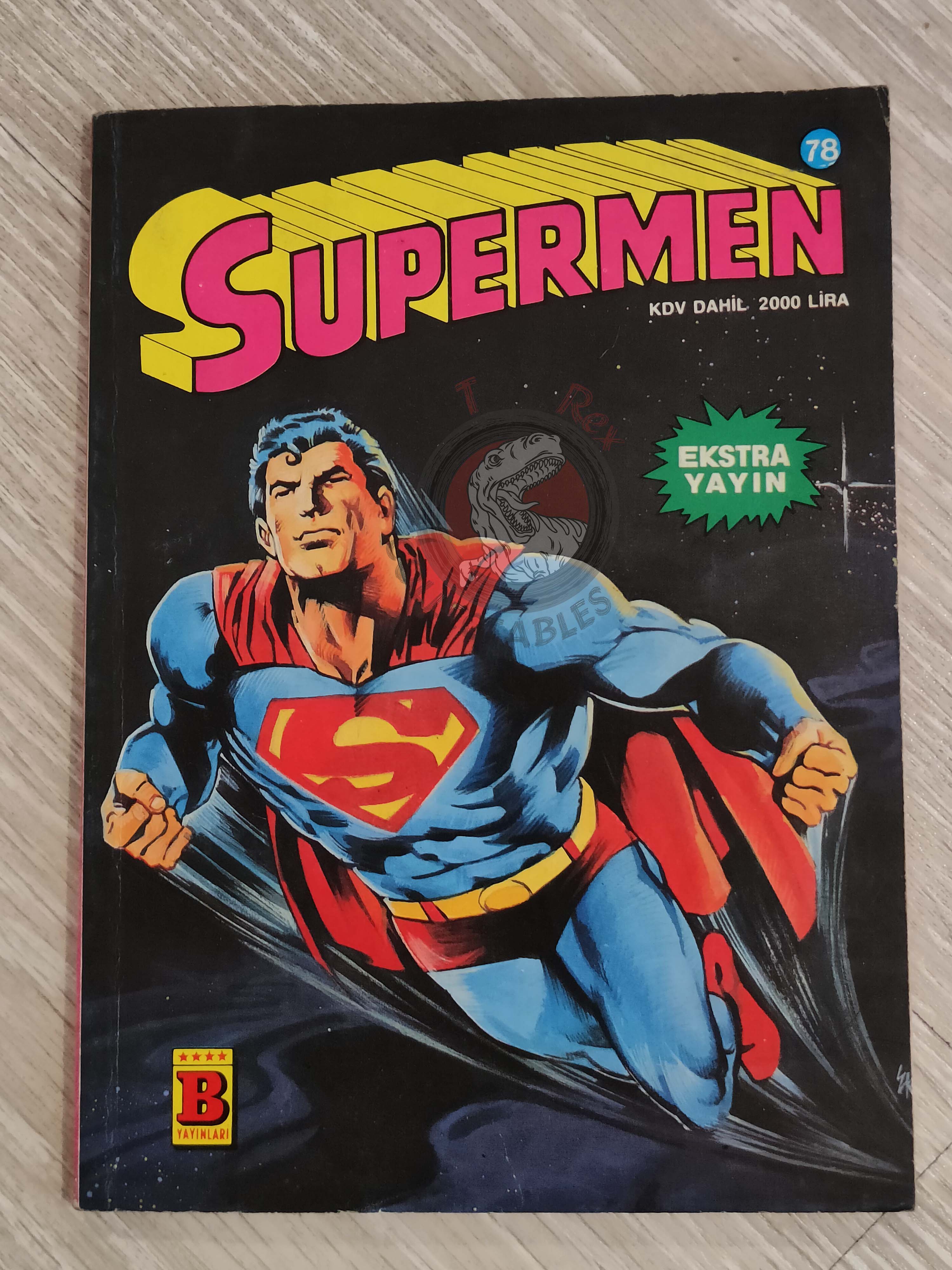 Superman #78 1990 Turkish Comic Turkey #29 Justice League of America #198 #199
