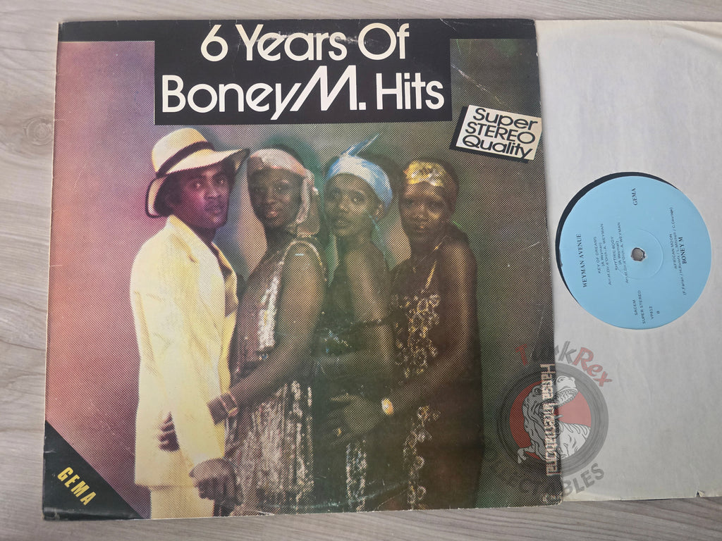 Boney M. / Weyman Avenue – 6 Years Of Boney M. Hits  Turkish Pressing Vinyl Turkey Edition