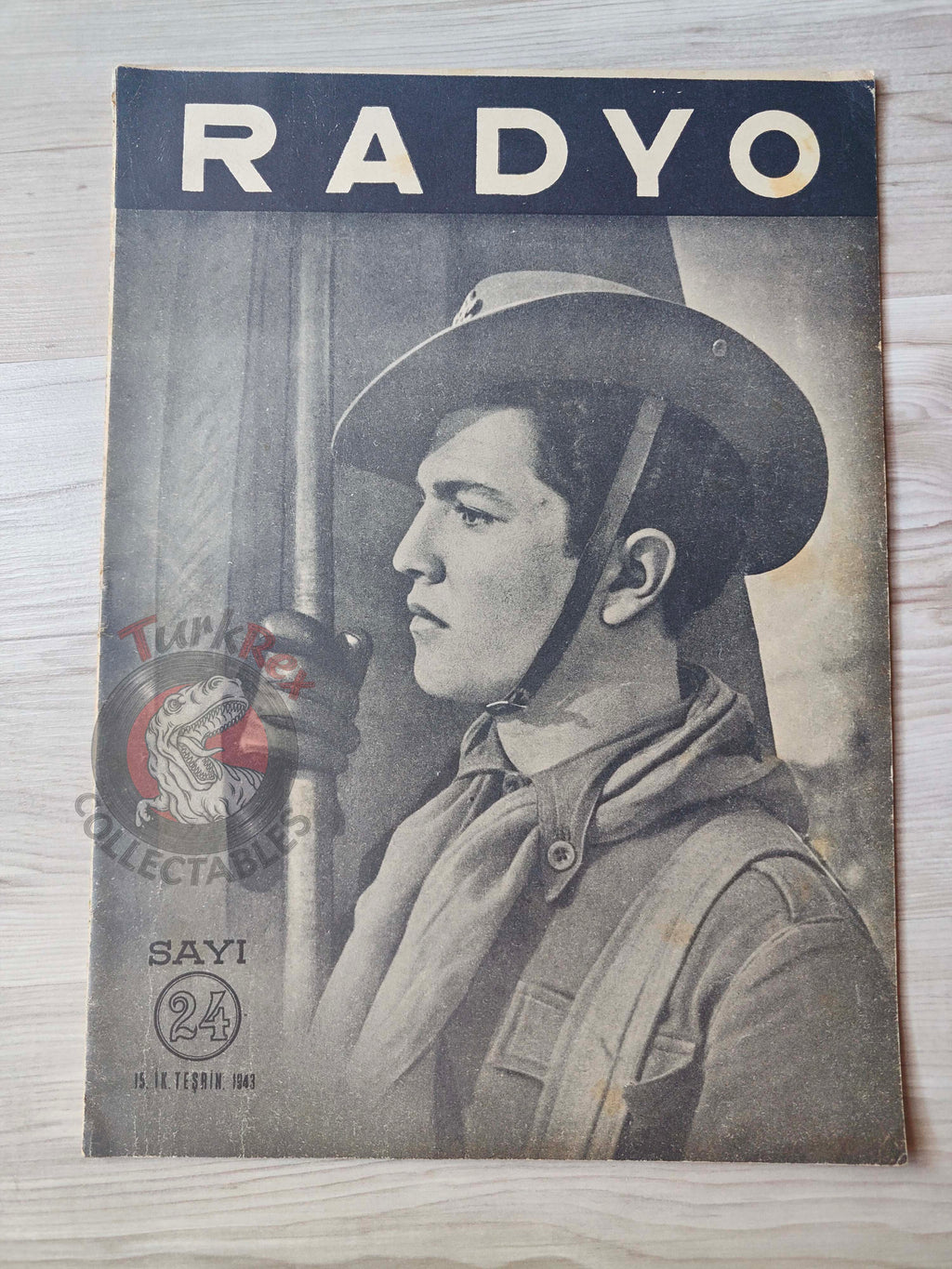 Radyo 1943 İsmet İnönü The 20th Anniversary of the Republic of Turkey Turkish Magazine WW2 World War Two