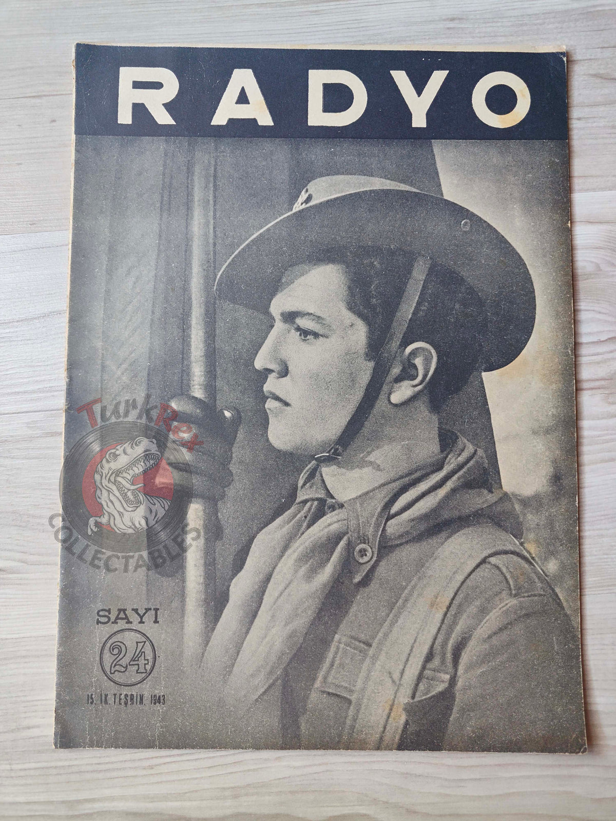 Radyo 1943 İsmet İnönü The 20th Anniversary of the Republic of Turkey Turkish Magazine WW2 World War Two