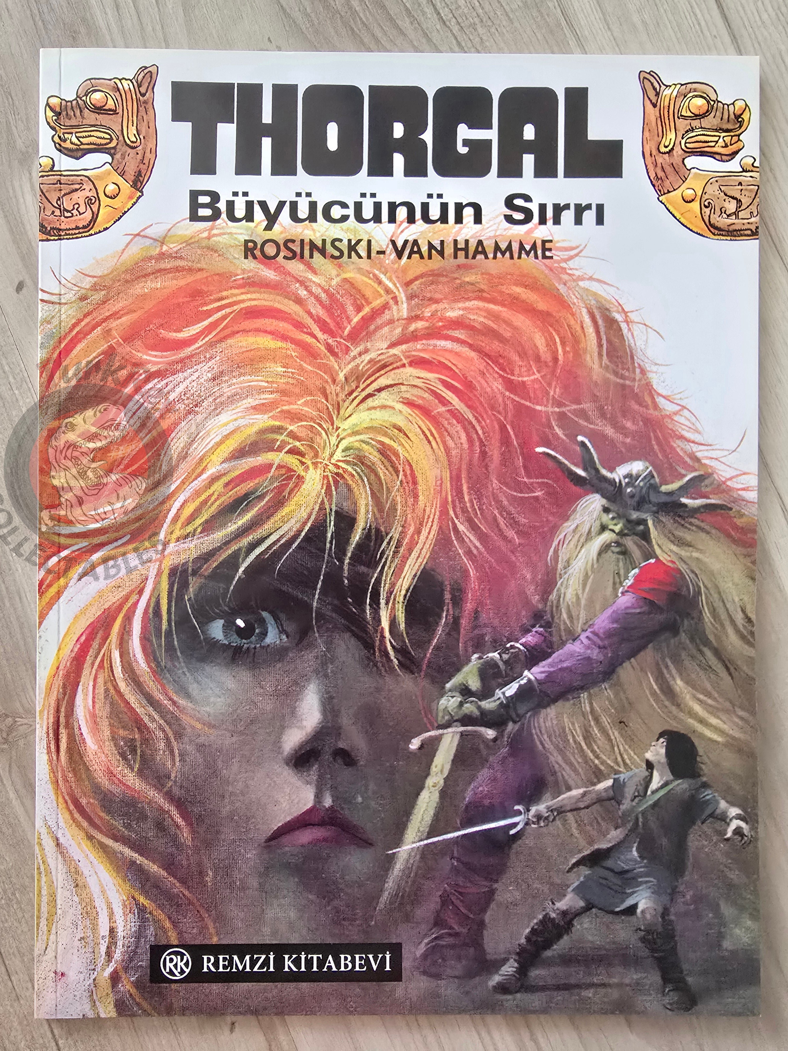 Thorgal #1 La Magicienne trahie 2001 Turkish Comic Turkey