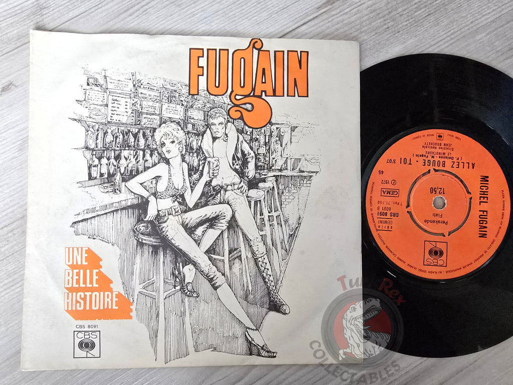 Michel Fugain – Une Belle Histoire 7" Turkish Pressing Vinyl Turkey Edition