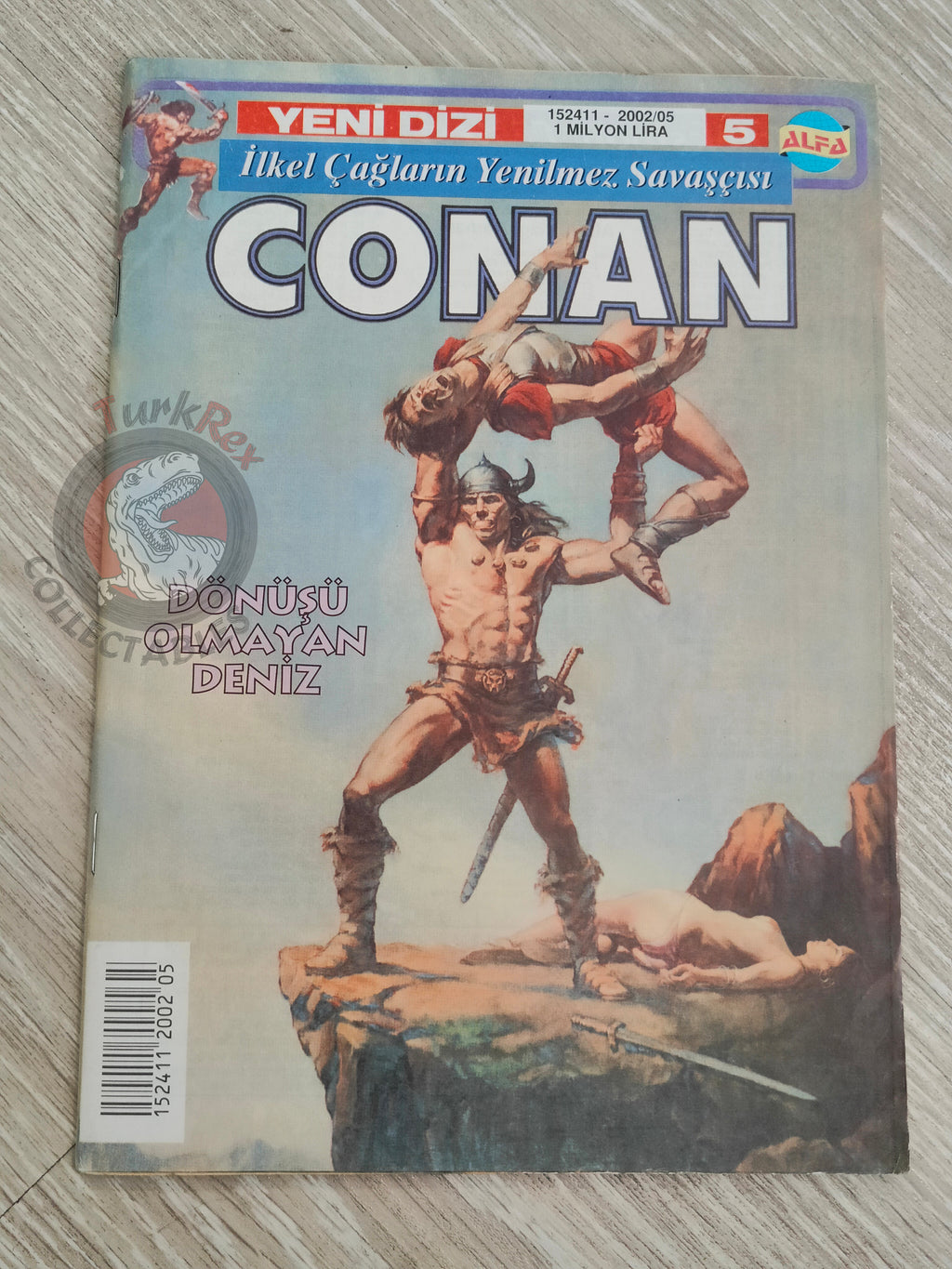 Conan #5 The Savage Sword of Conan #66 Turkish Comic Turkey The Barbarian #5