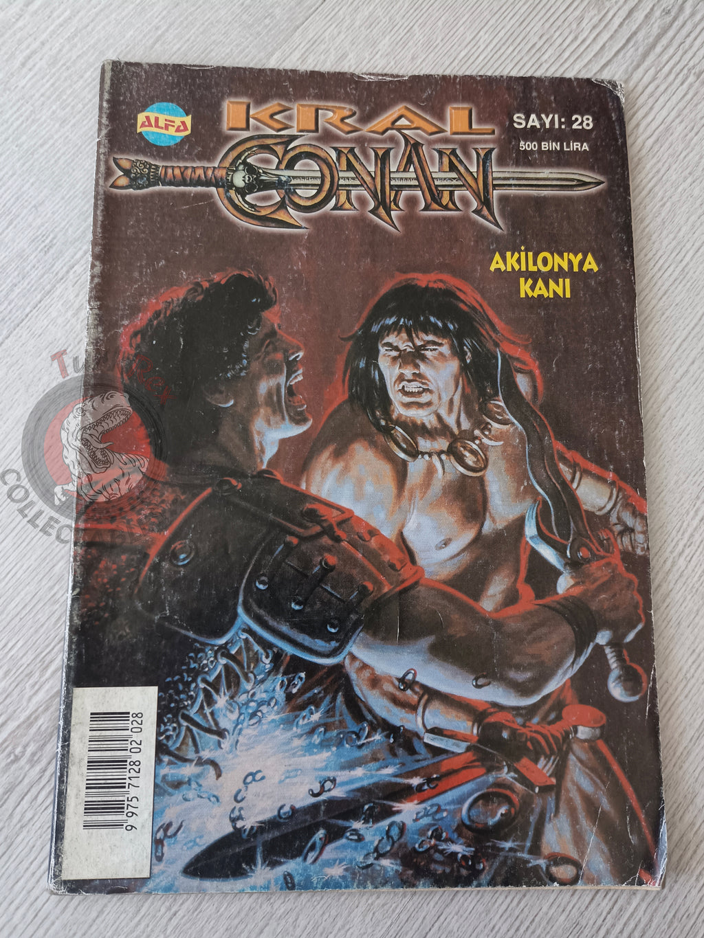 Kral Conan #28 King Conan #16 Turkish Comic Turkey SSOC #103