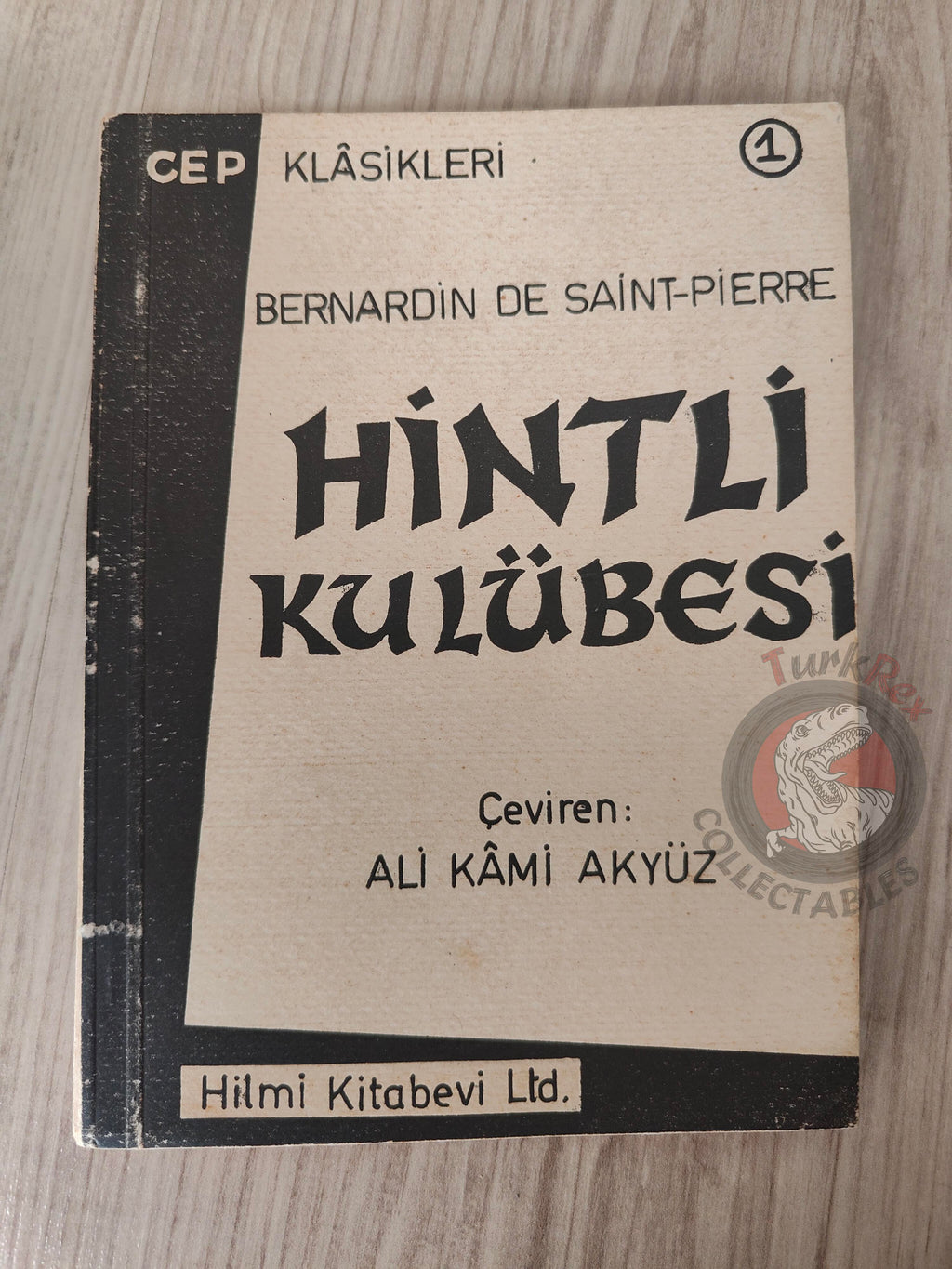 Bernardin de Saint-Pierre – The Indian Cottage 1961 Turkish Book Turkey