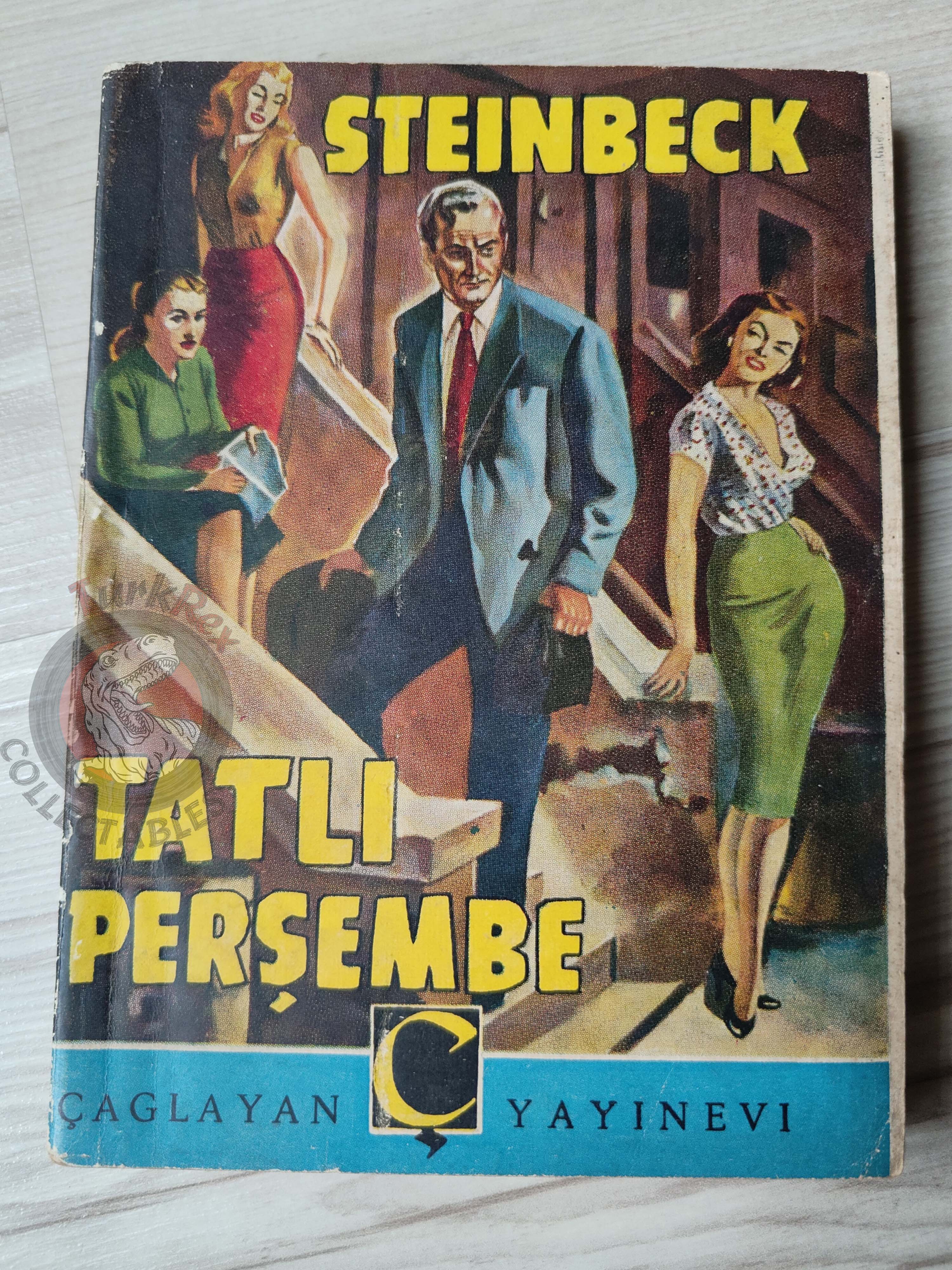 John Steinbeck – Sweet Thursday 1955 1st Turkish Book Turkey