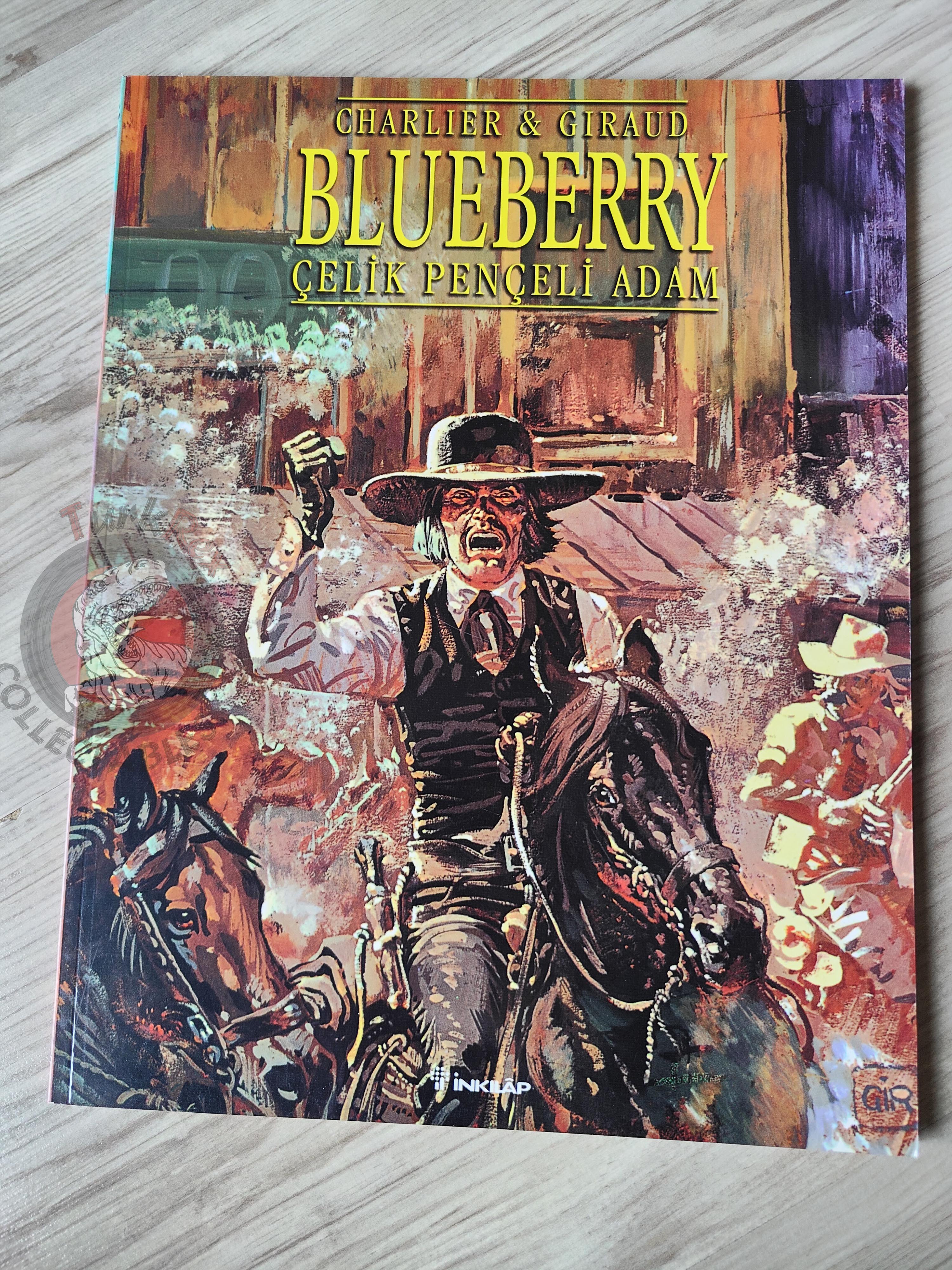 Blueberry #8 – Steel Fingers 2004 1st Edition Turkish Comic Turkey