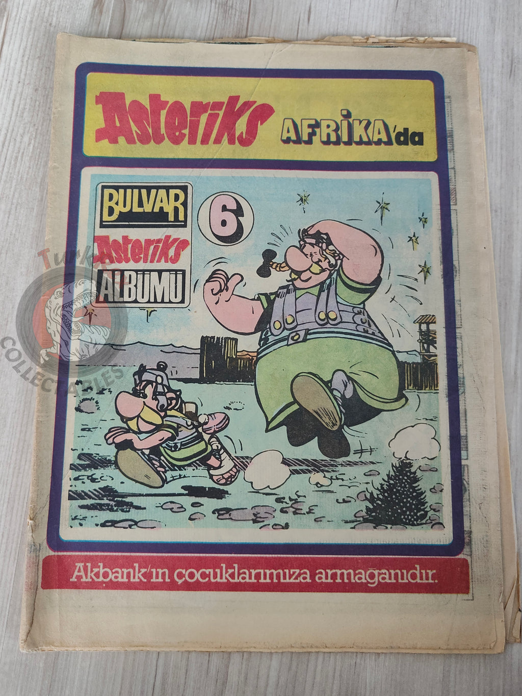 Asterix – Asterix the Legionary 80s Turkish Edition Comic Turkey