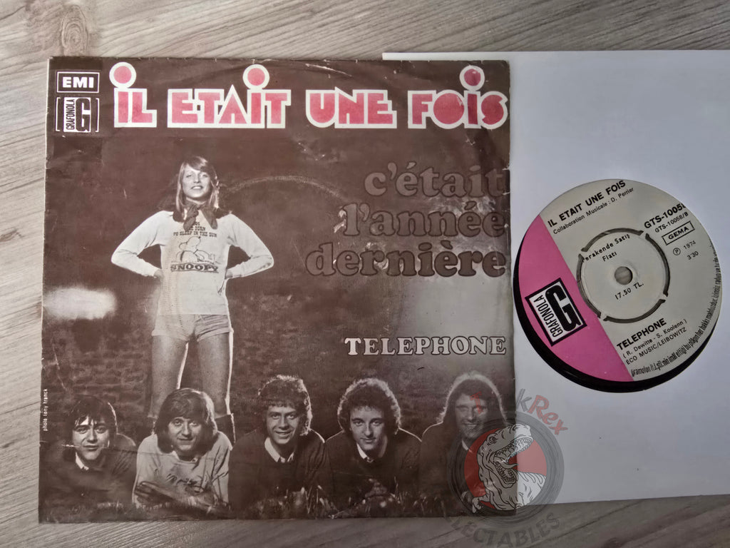 Il Etait Une Fois – C'Était L'Année Dernière 7" Turkish Pressing Vinyl Turkey Edition