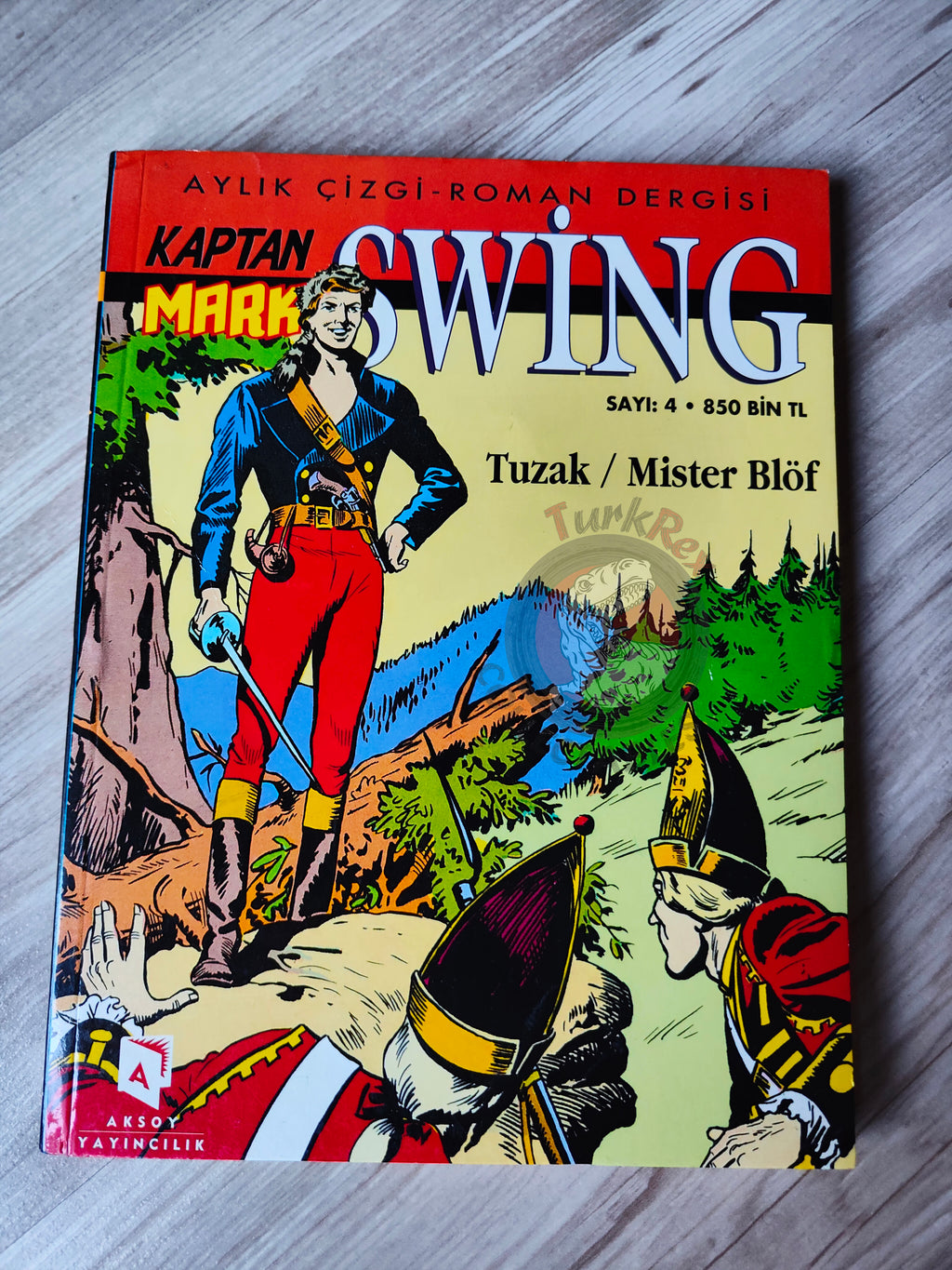 Comandante Mark #4 Turkish Edition Comic Turkey #7 #8
