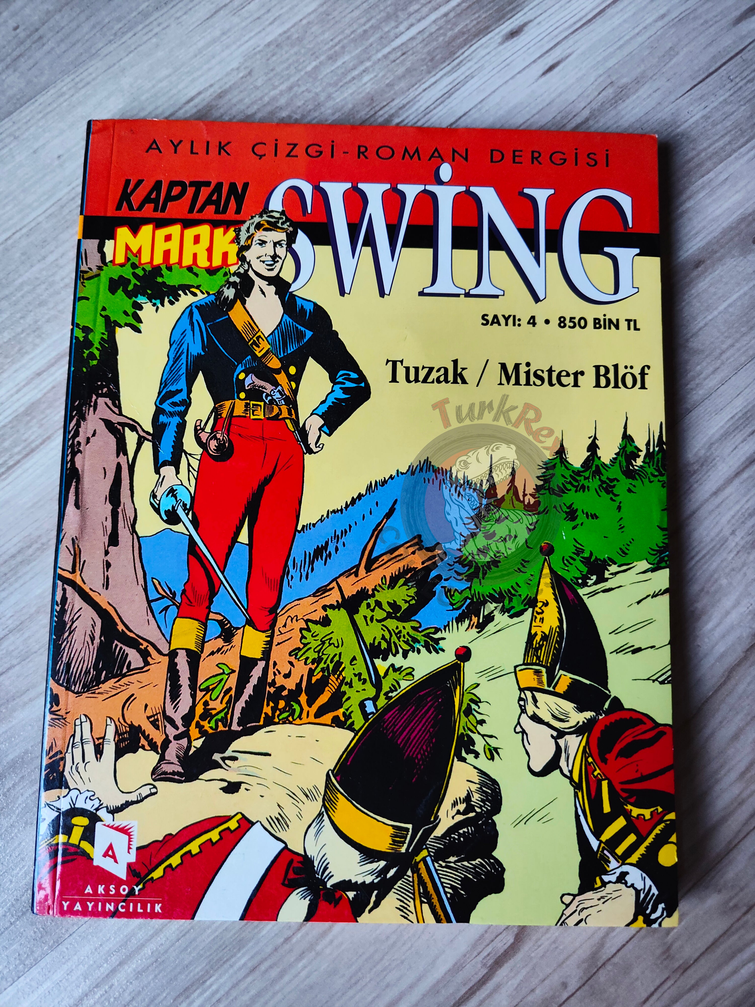 Comandante Mark #4 Turkish Edition Comic Turkey #7 #8