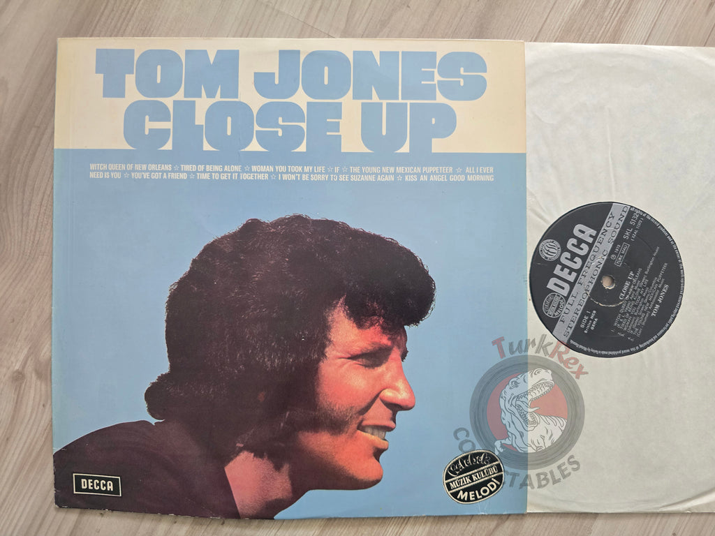 Tom Jones – Close Up Turkish Pressing Vinyl Turkey Edition