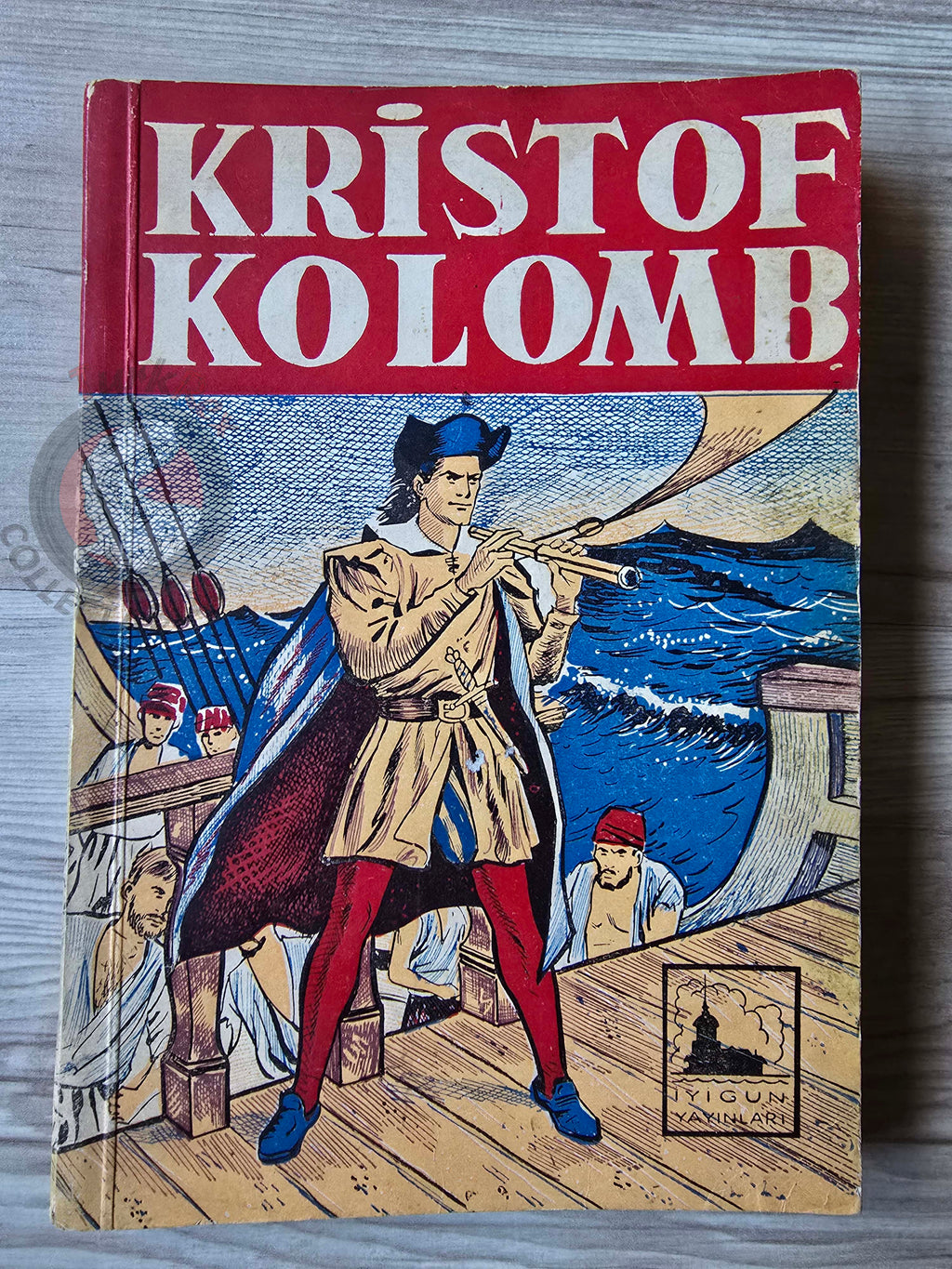 Irvin Block – Christopher Columbus 1960 Turkish Book Turkey Illustrated
