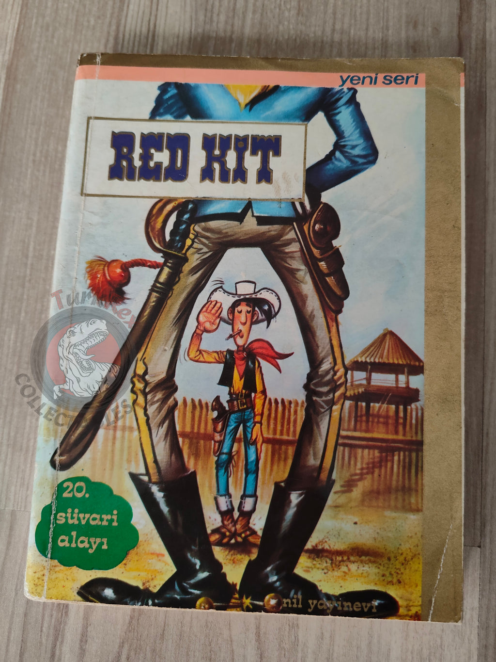 Lucky Luke #9 Le 20e de cavalerie 1972 Turkish Comic Turkey Prudence Petitpas