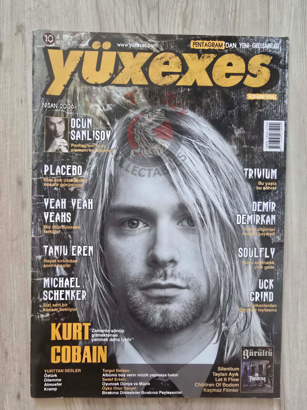 Yüxexes 2006 Kurt Cobain Turkish Mag Turkey Placebo Michael Schenker Children of Bodom Trivium