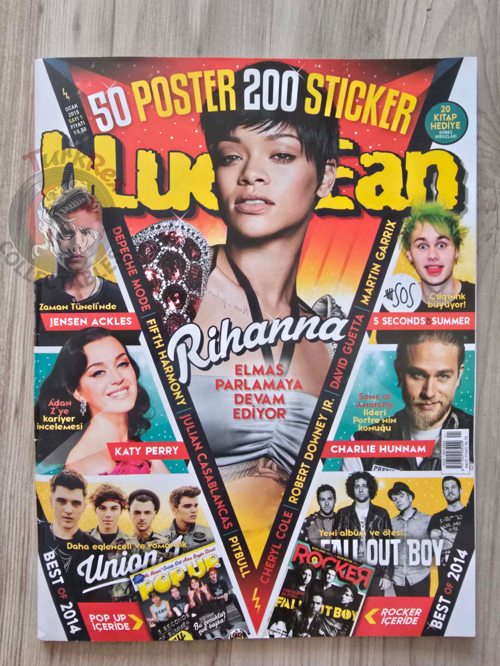 Blue Jean 2015 Rihanna Turkish Mag Turkey Marilyn Manson Katy Perry The Veronicas