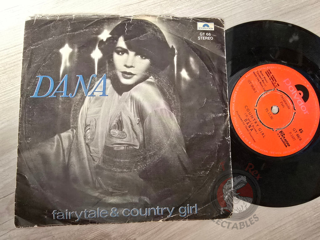 Dana – Fairytale / Country Girl 7" Turkish Pressing Vinyl Turkey Edition