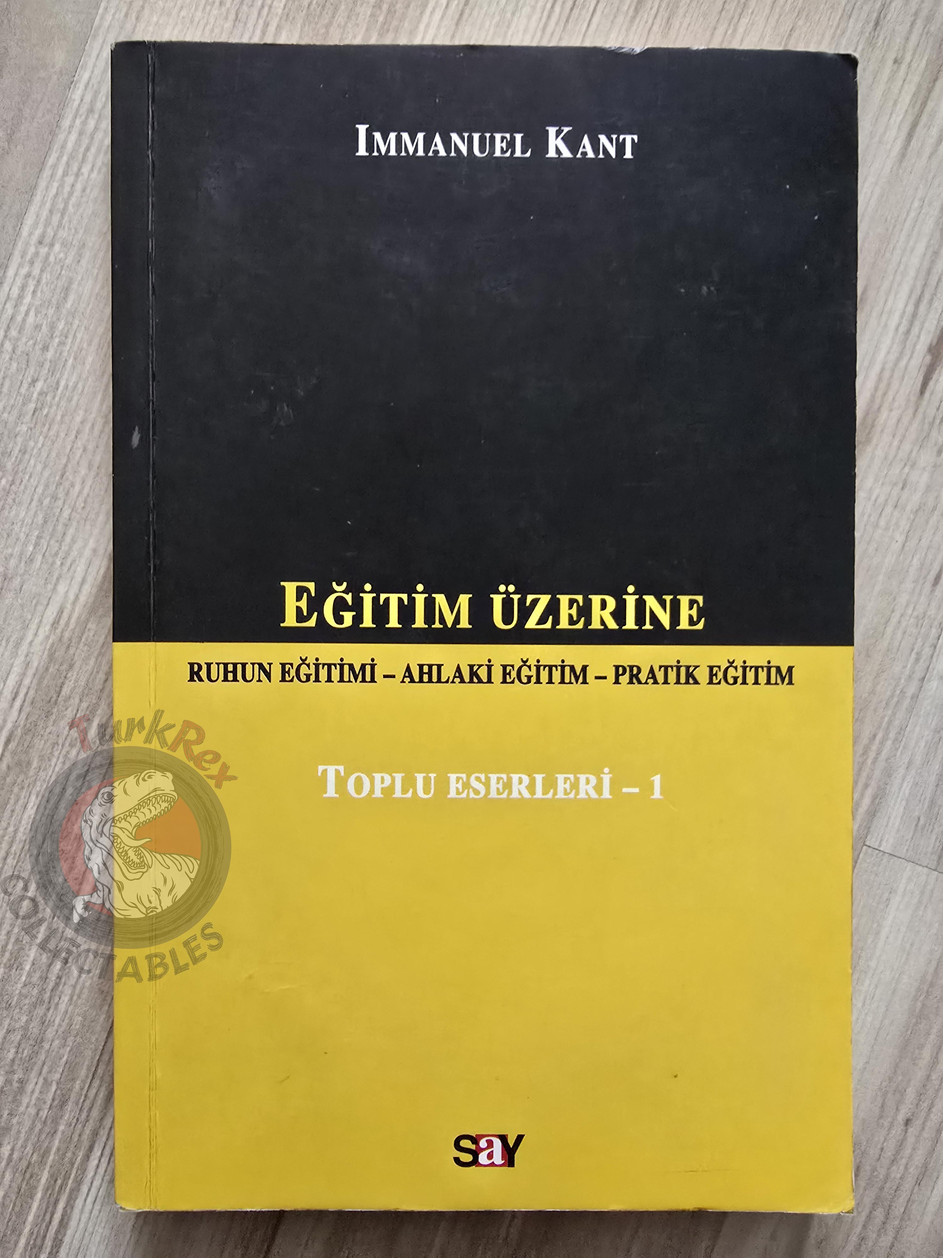 Immanuel Kant – On Education 2007 Turkish Book Turkey