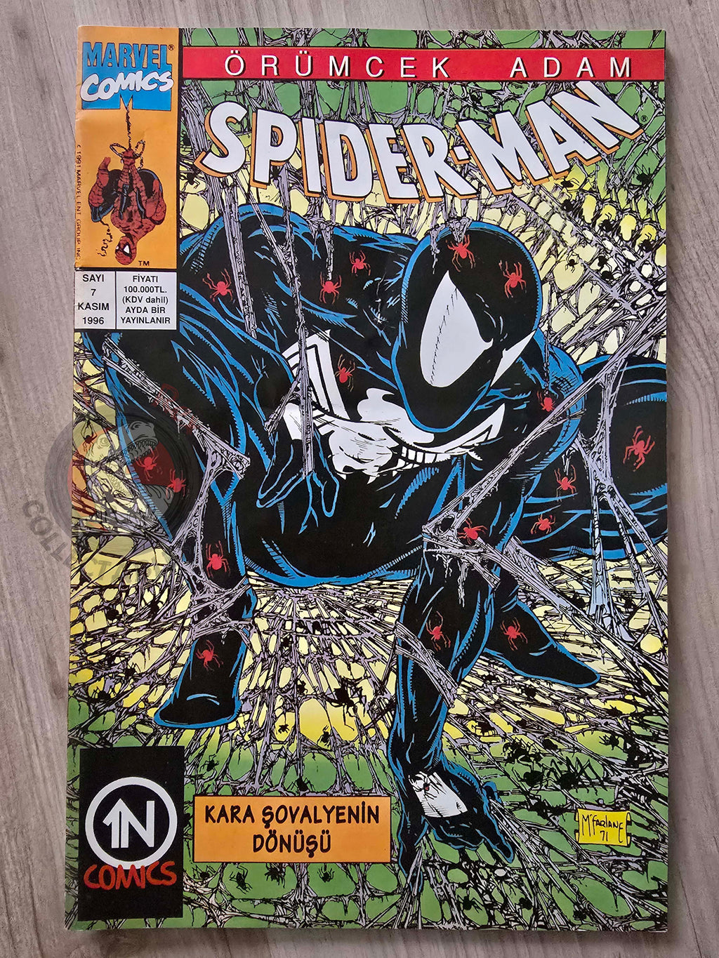Spider-Man #7 1996 Turkish Comic Turkey Spider-Man #12 #13 Todd McFarlane