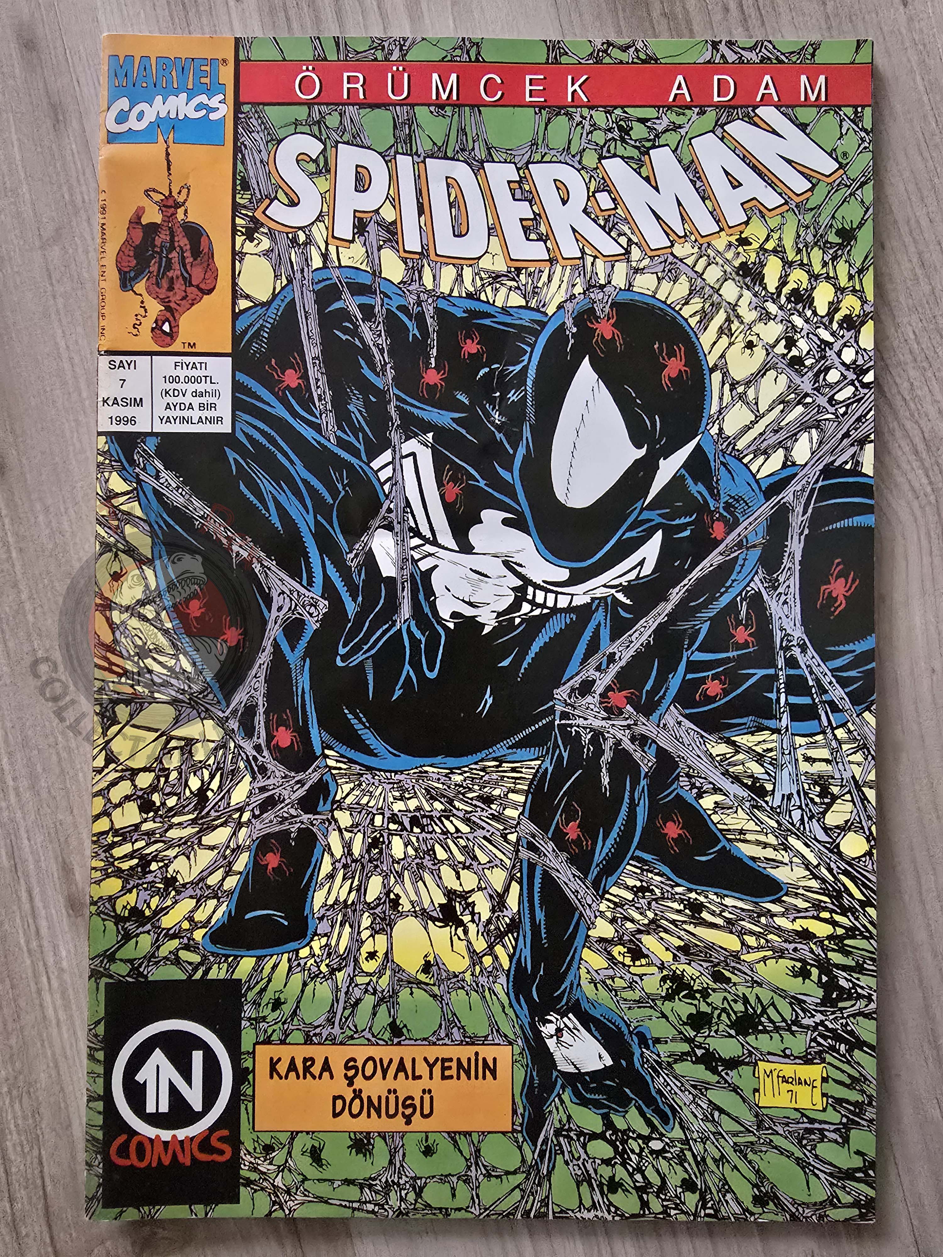 Spider-Man #7 1996 Turkish Comic Turkey Spider-Man #12 #13 Todd McFarlane