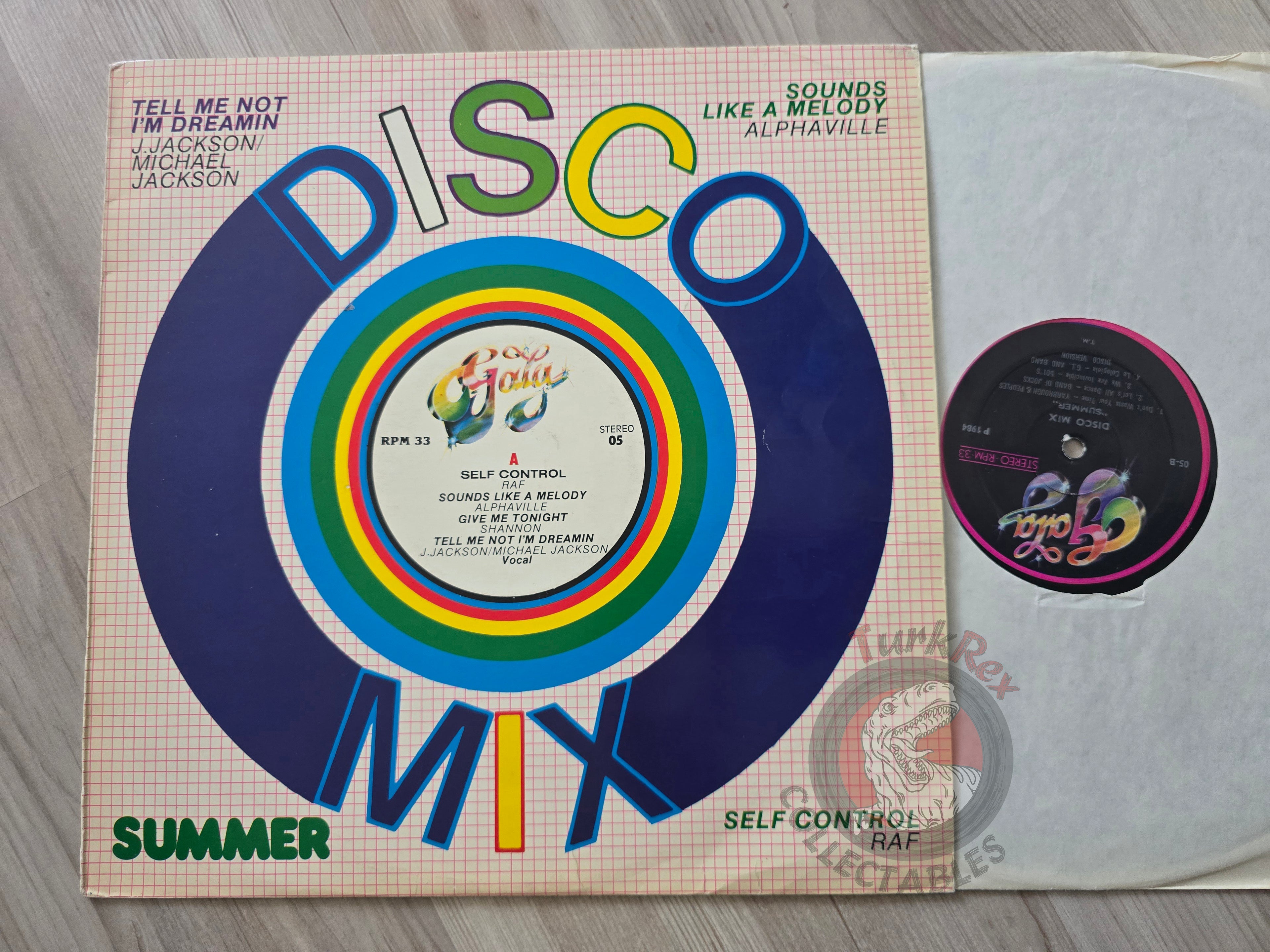 Various – Disco Mix - Summer Turkish Pressing Vinyl Turkey Edition Michael Jackson