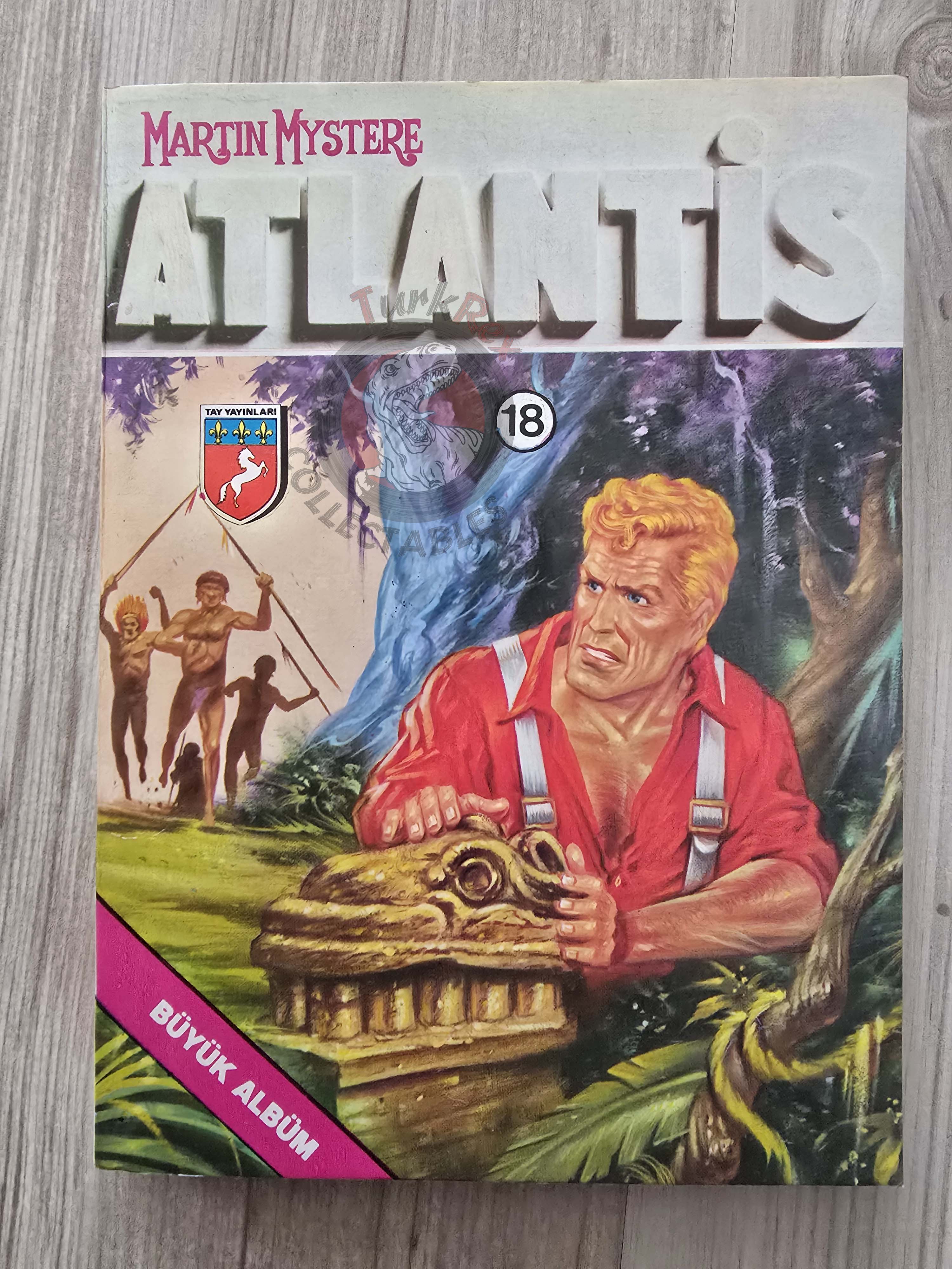 Martin Mystère #18 Frankenstein 80s Turkish Comic Turkey #53 #40