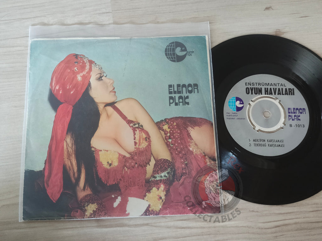 Cengiz Coşkuner – Enstrümantal Oyun Havaları 7" Turkish Pressing Vinyl Turkey Edition Turkish Belly Dances